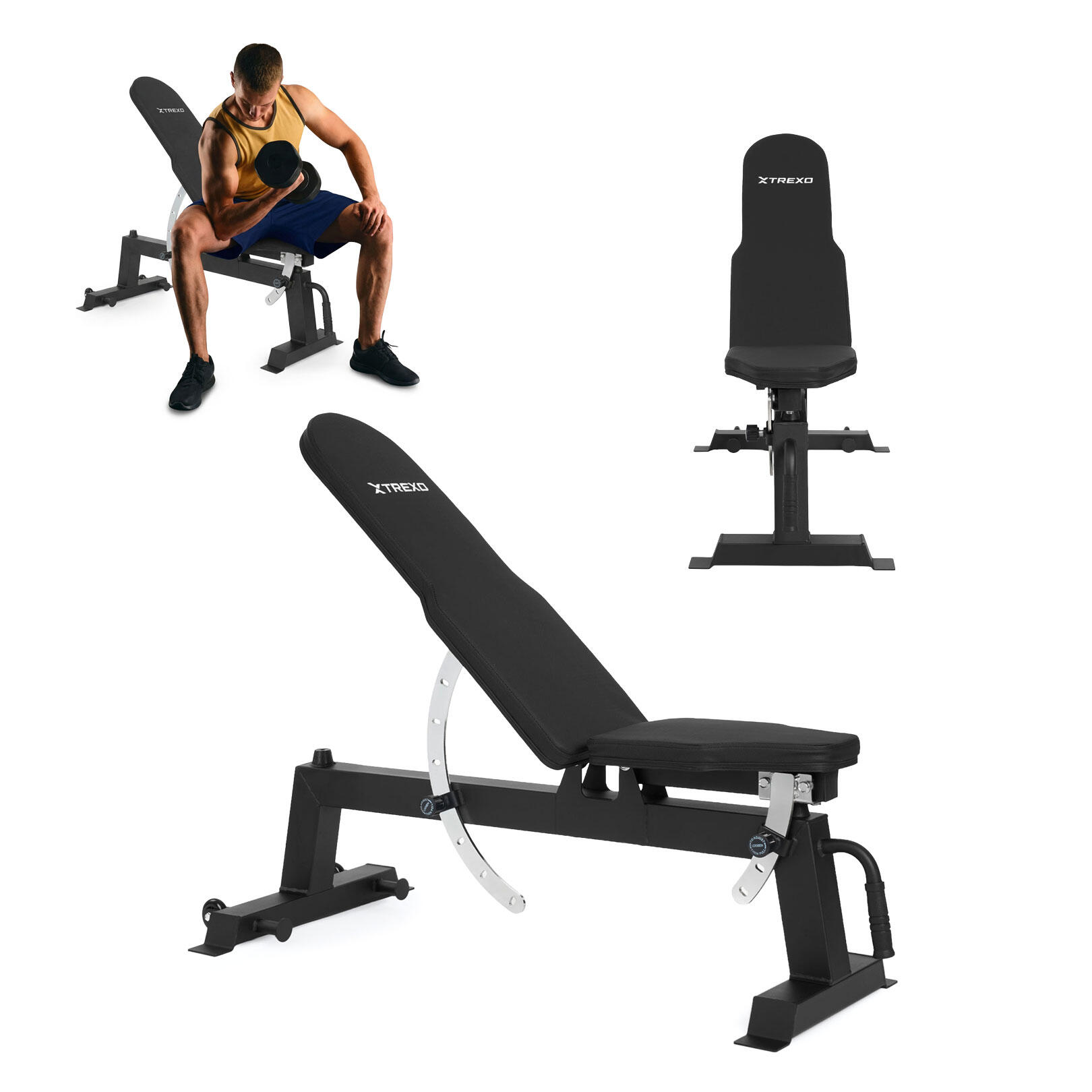 Ławka treningowa XTREXO B750 Regulowana