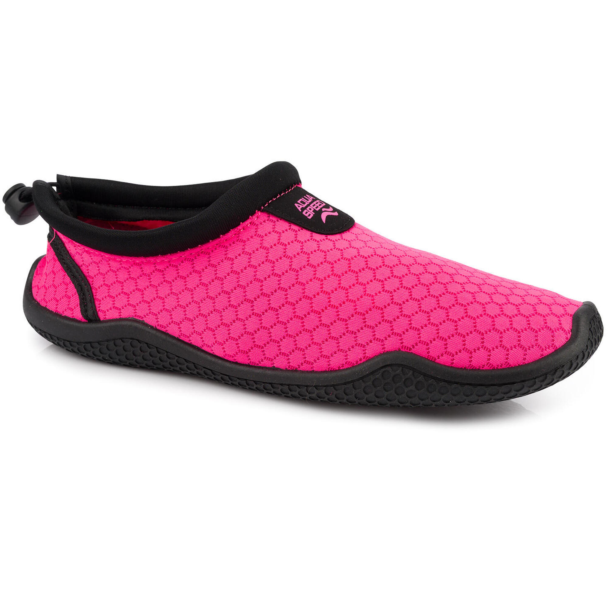 Buty do wody na plażę na kajaki rafę jeżowce różowe Aqua Speed