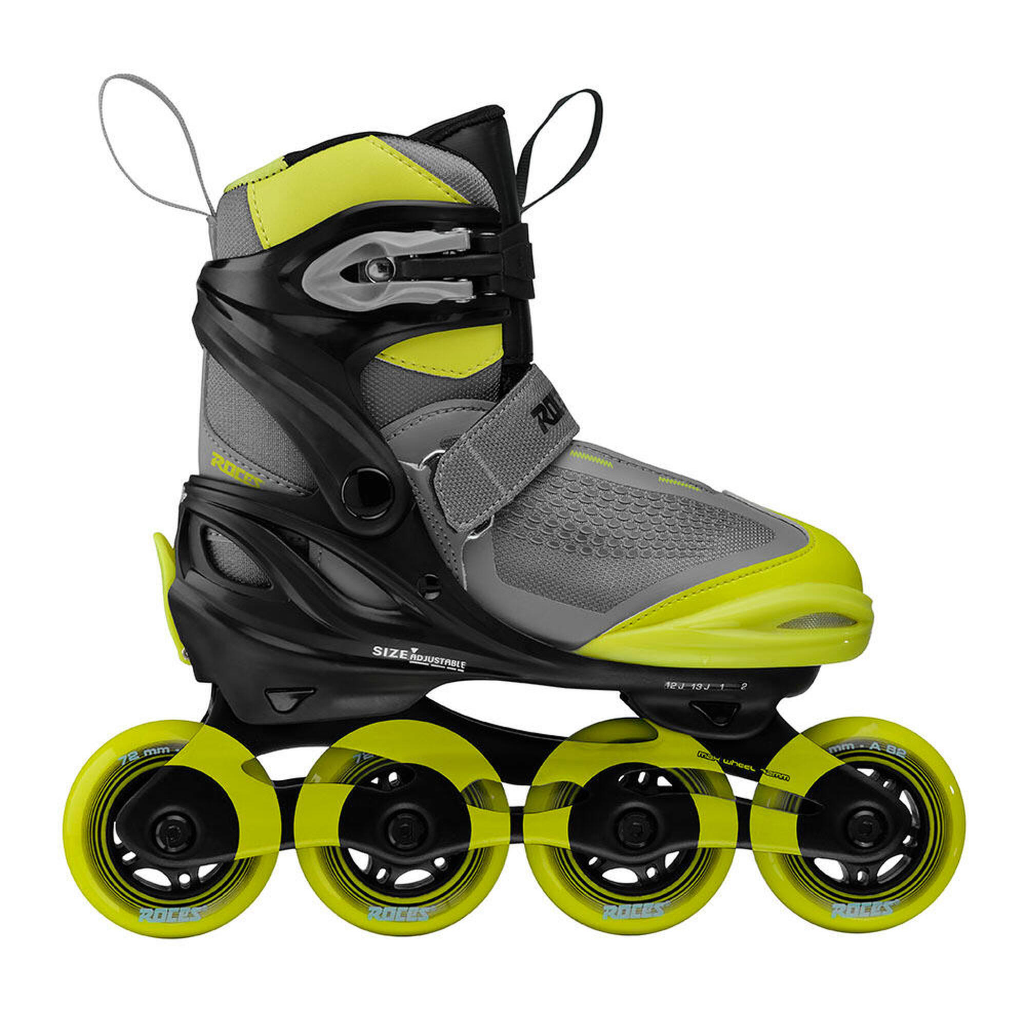 Rolki - Moody X TIF - Chłopcy - Regulowane - Szary - Zielony