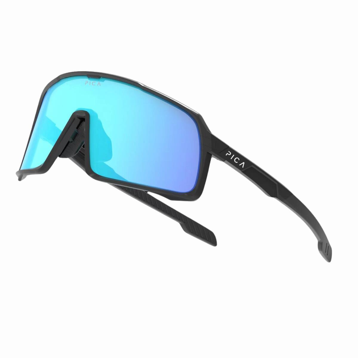 Okulary przeciwsłoneczne na rower TREZADO PICA OLOR fotochromowe niebieskie