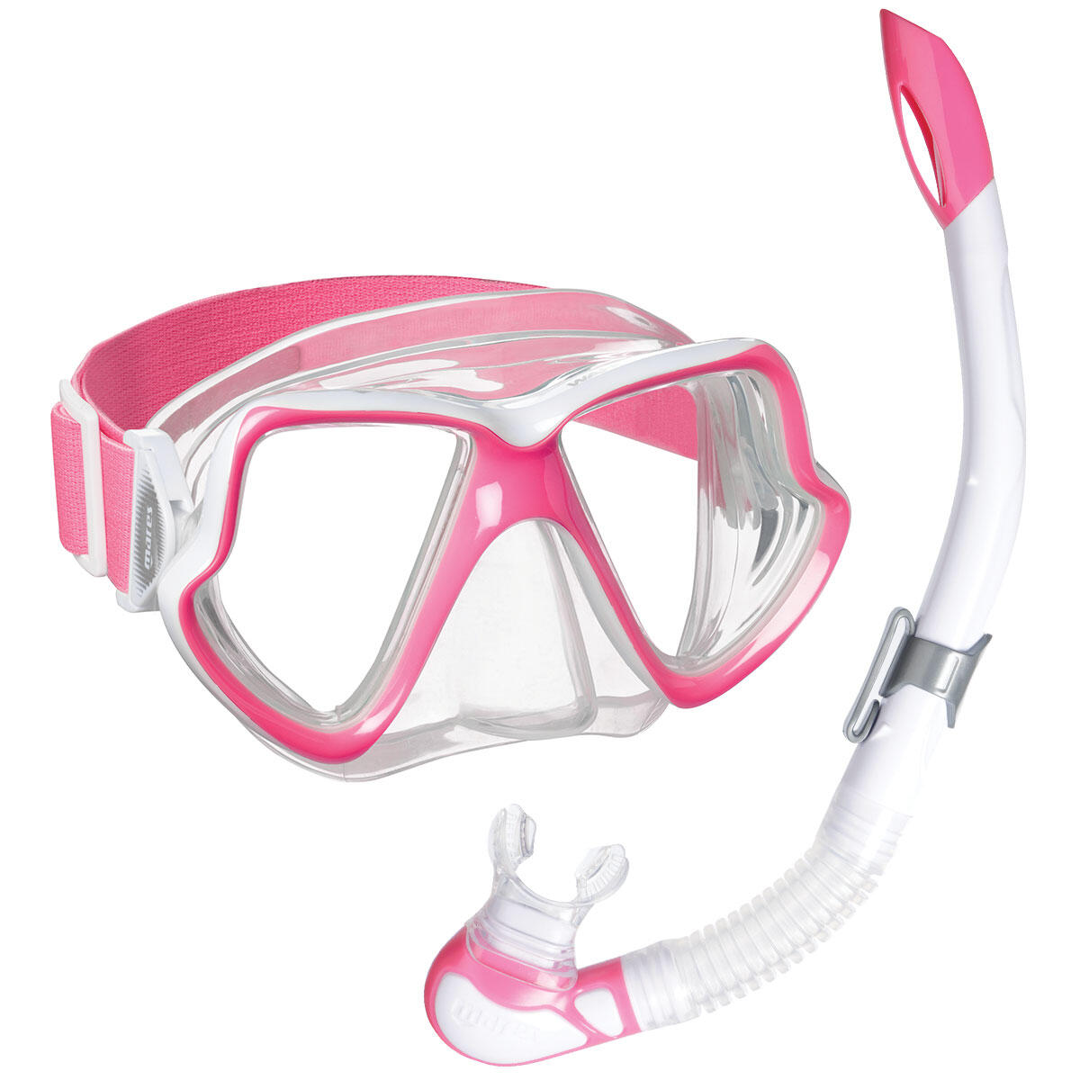 Zestaw do snorkelingu Mares Combo Wahoo Neon