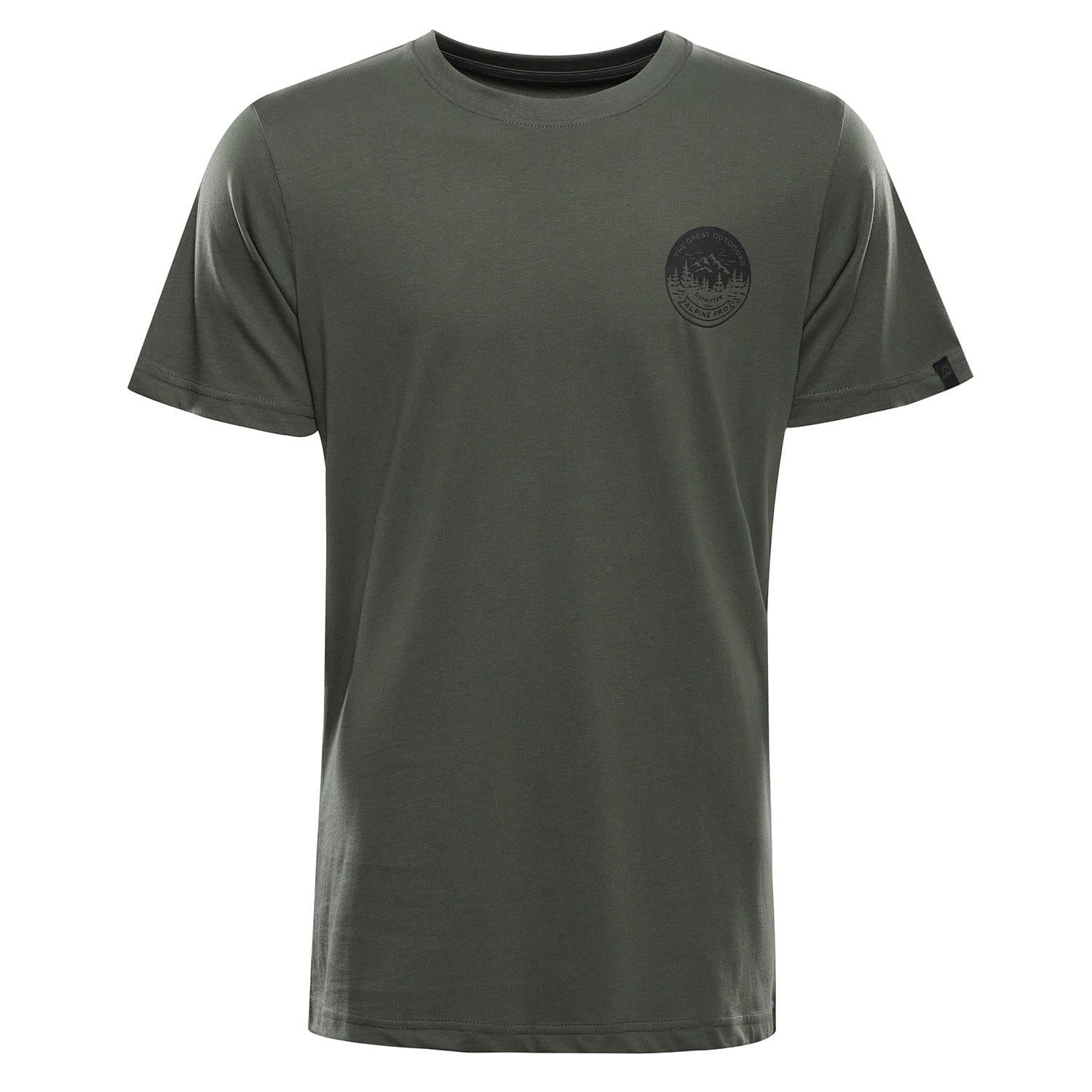 Koszulka męska z organicznej bawełny Alpine Pro Termes 3