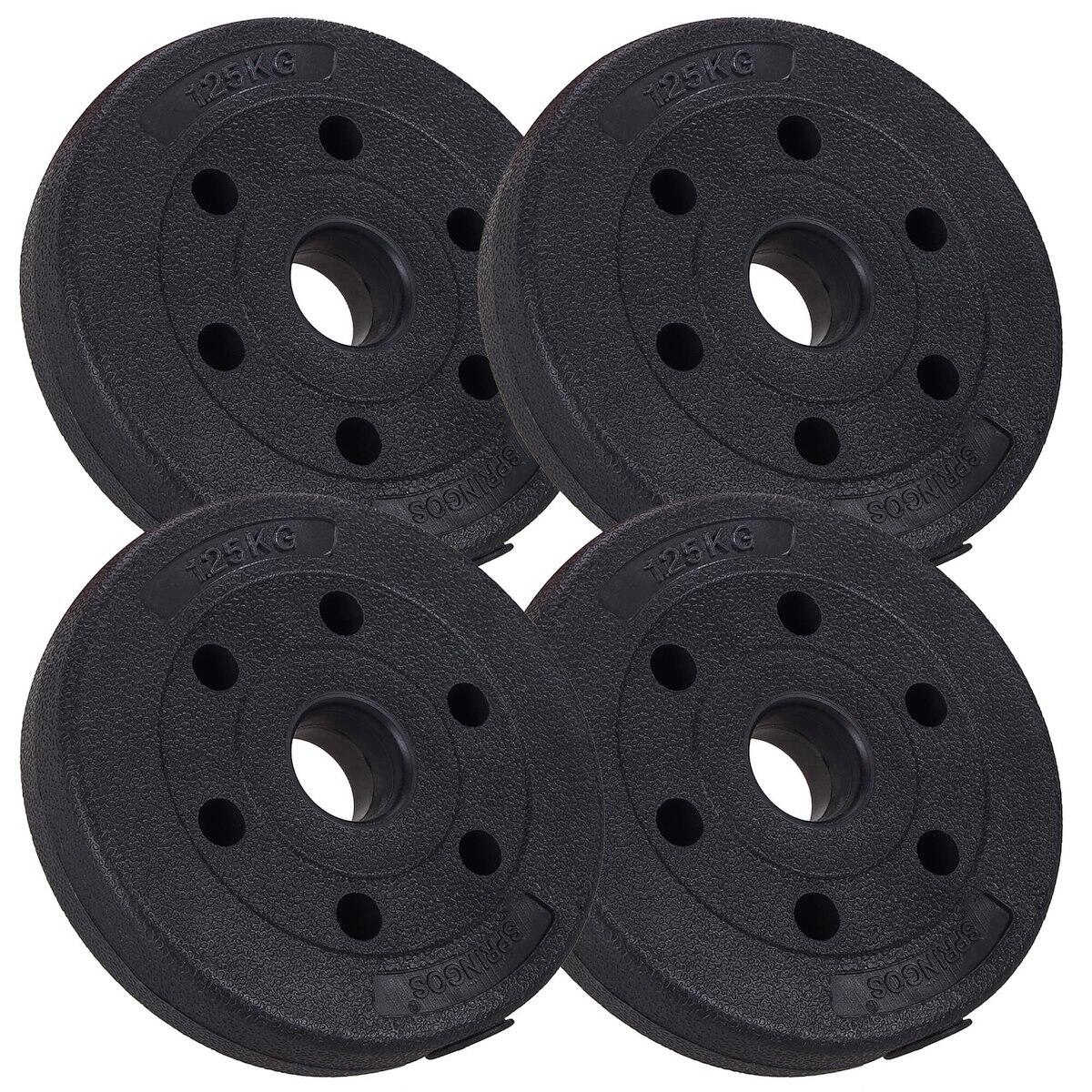 Obciążenia kompozytowe 4x1,25 kg Springos bitumiczne 5 kg