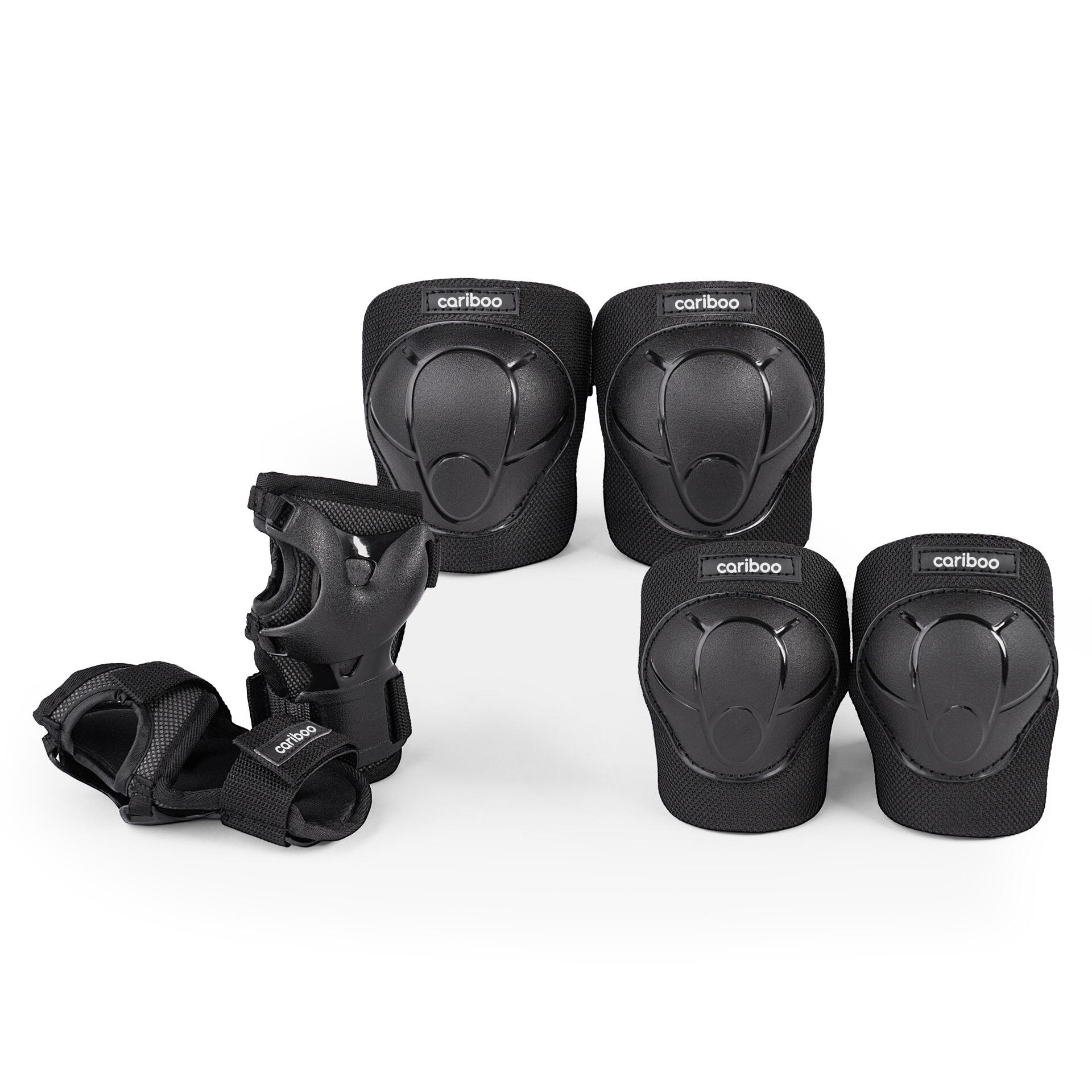 Ochraniacze dla dzieci Cariboo 3-pack (czarne)