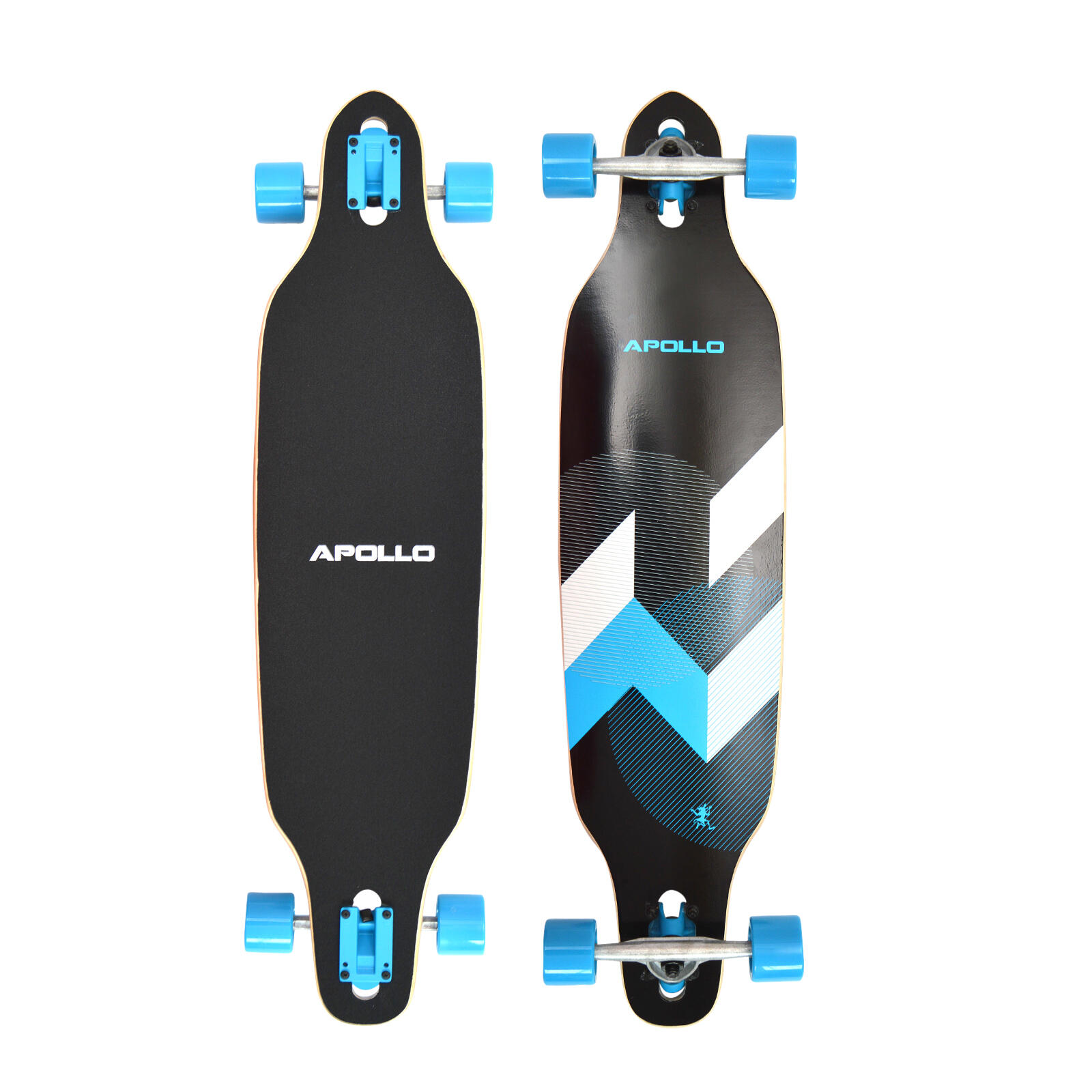 Longboard 38" Deskorolka Bambusowa dla Nastolatków i Dorosłych ABEC-9 Flex 2