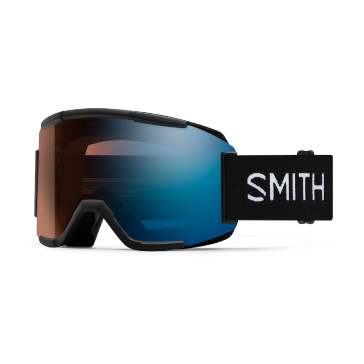 Gogle Smith Squad Black ChromaPop Pro Photochromic Blue Mirror Lens 2026