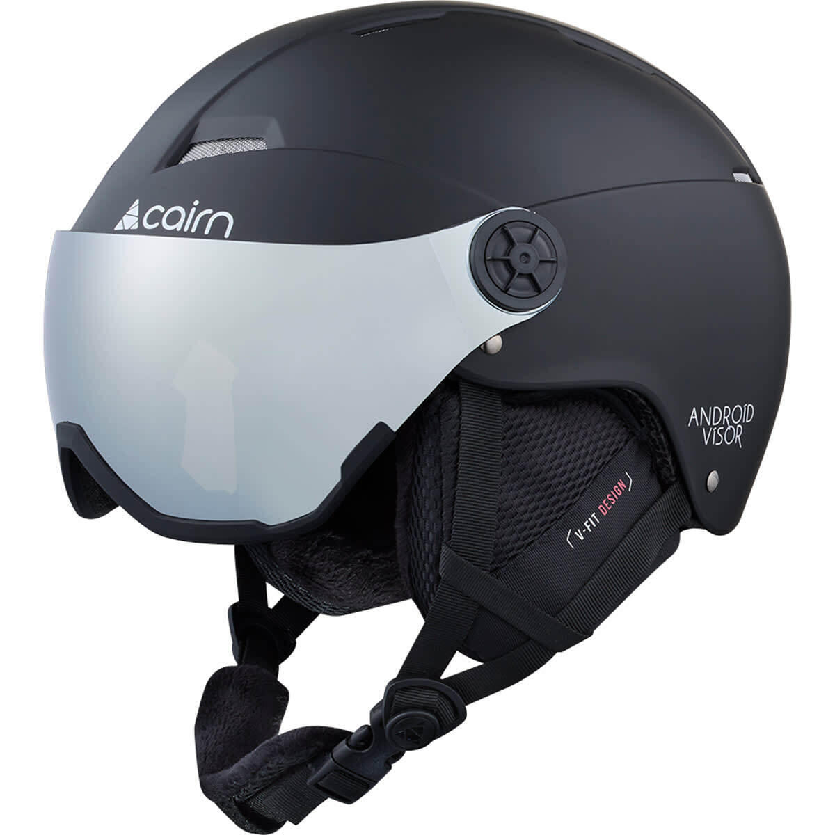 Kask narciarski dla dzieci Cairn Android Visor V-Fit