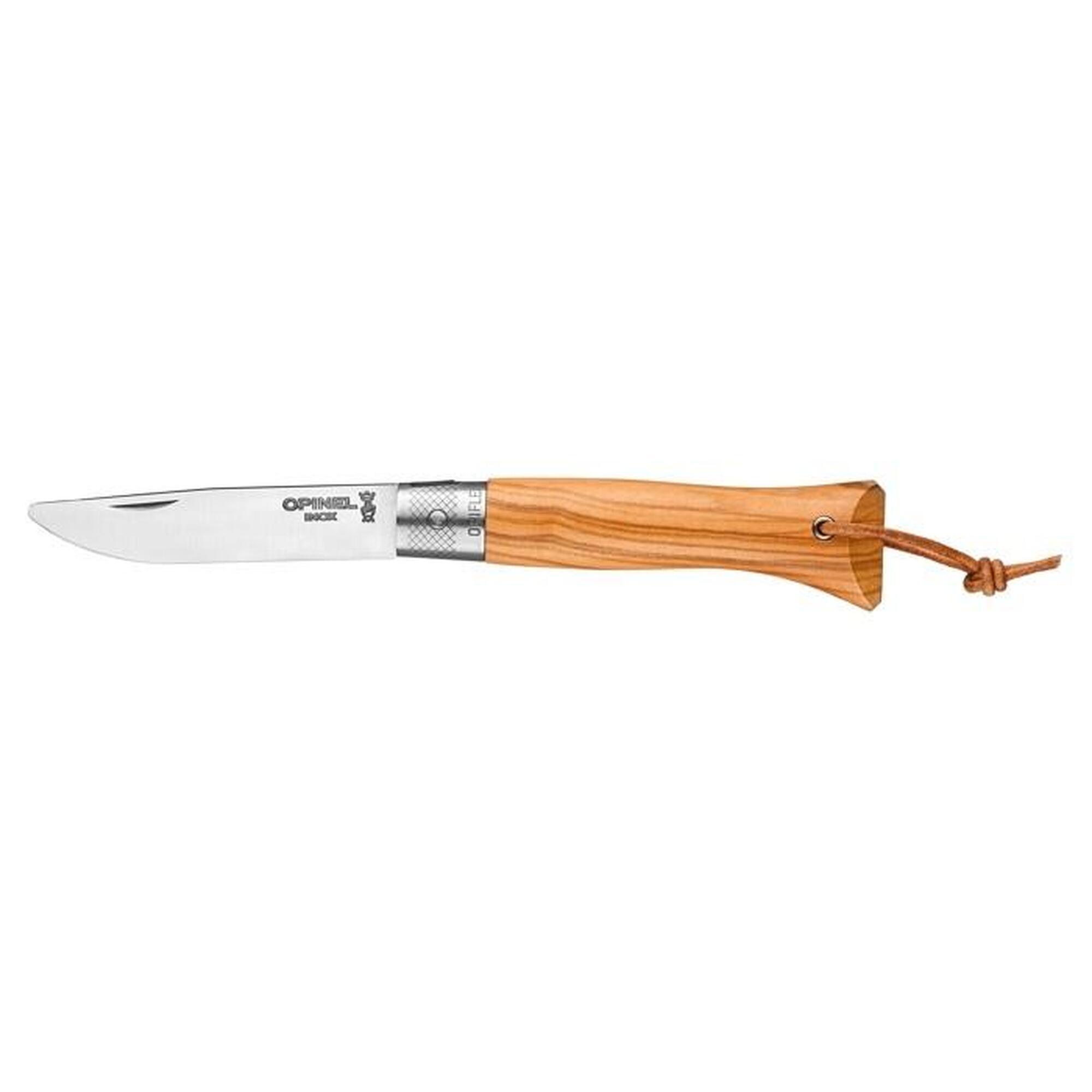 Nóż składany Inox Neo 06 olive wood