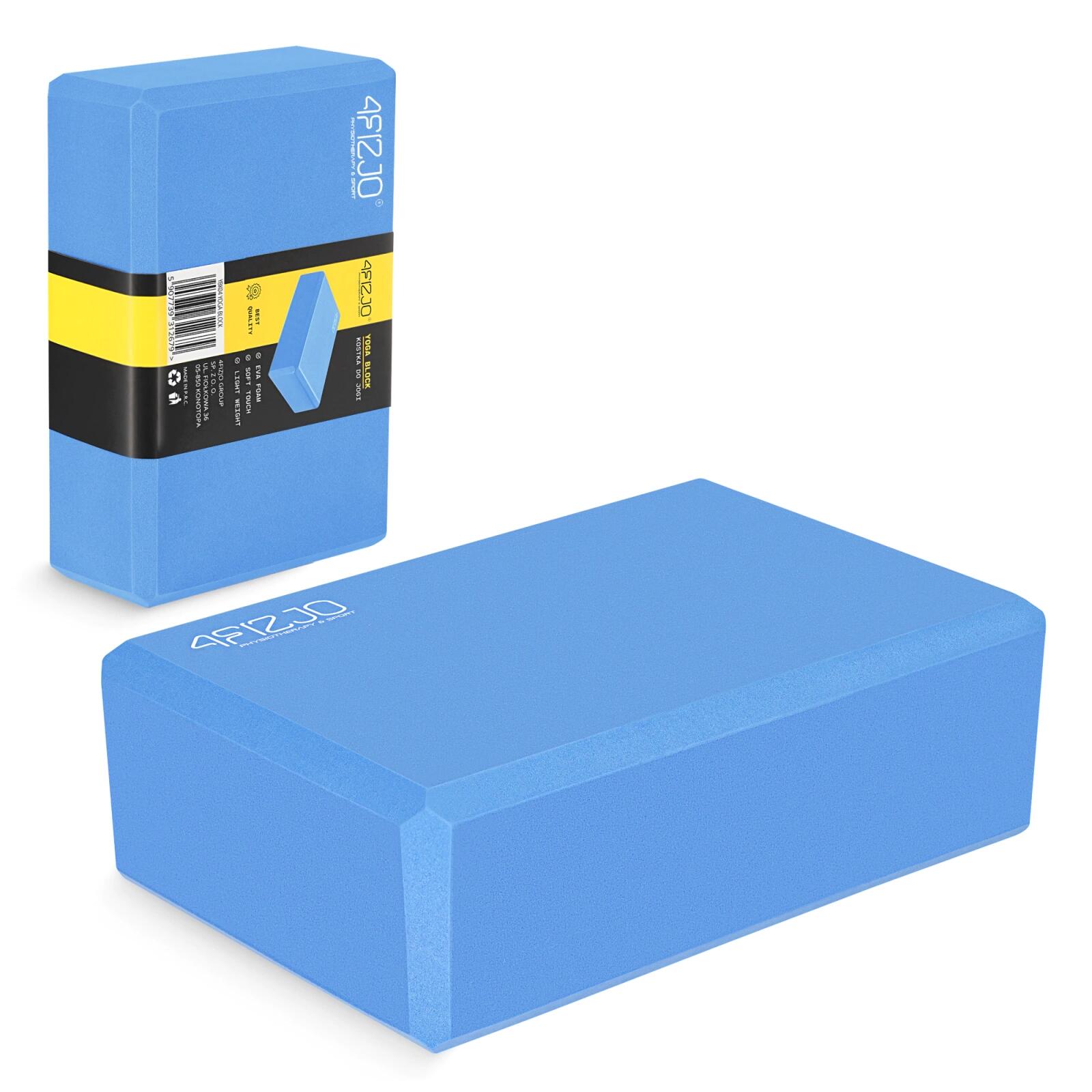 Kostka do jogi z pianki EVA 4FIZJO