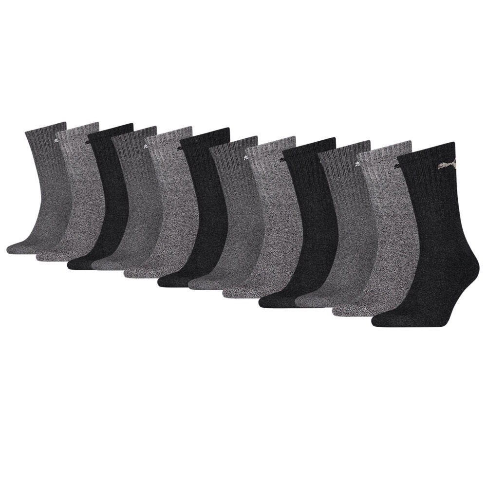 Skarpety sportowe Puma – 12 par – antracytowe/szare