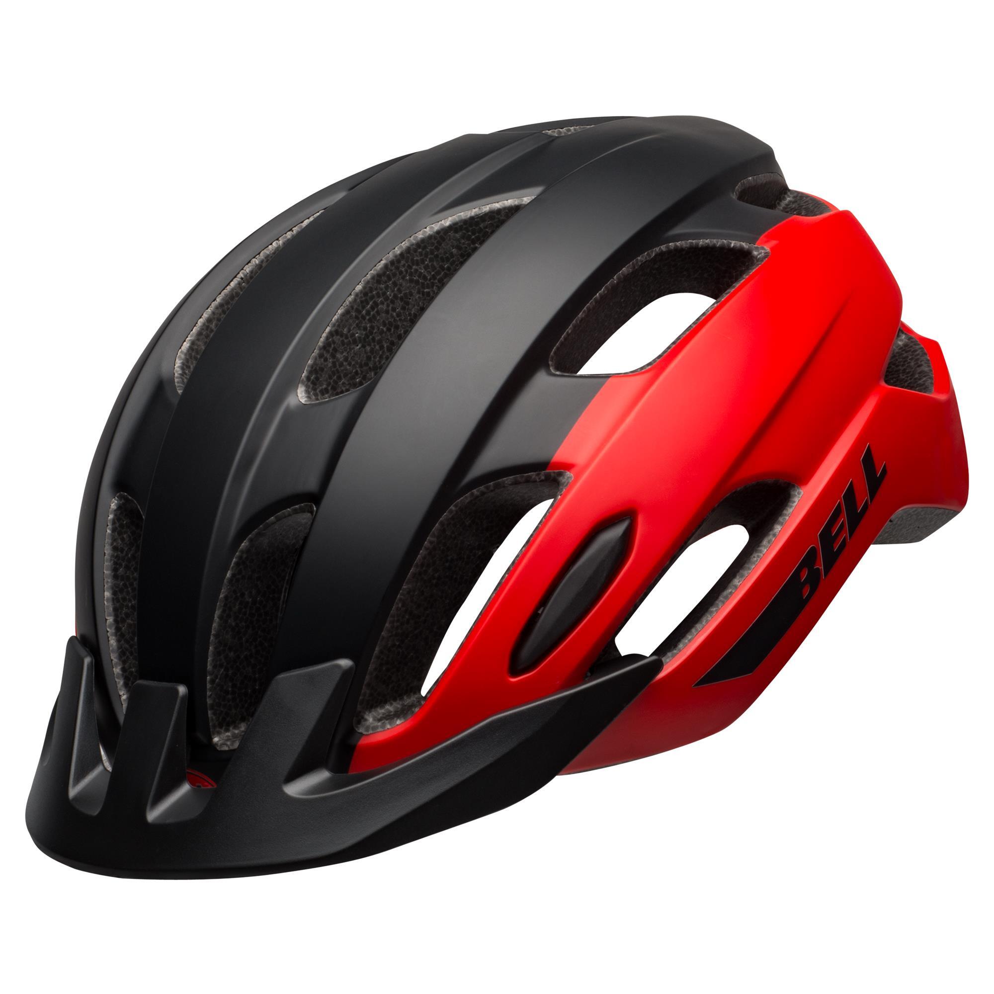 Kask Mtb Bell Trace Matte Red Black Uniwersalny (54-61 cm)