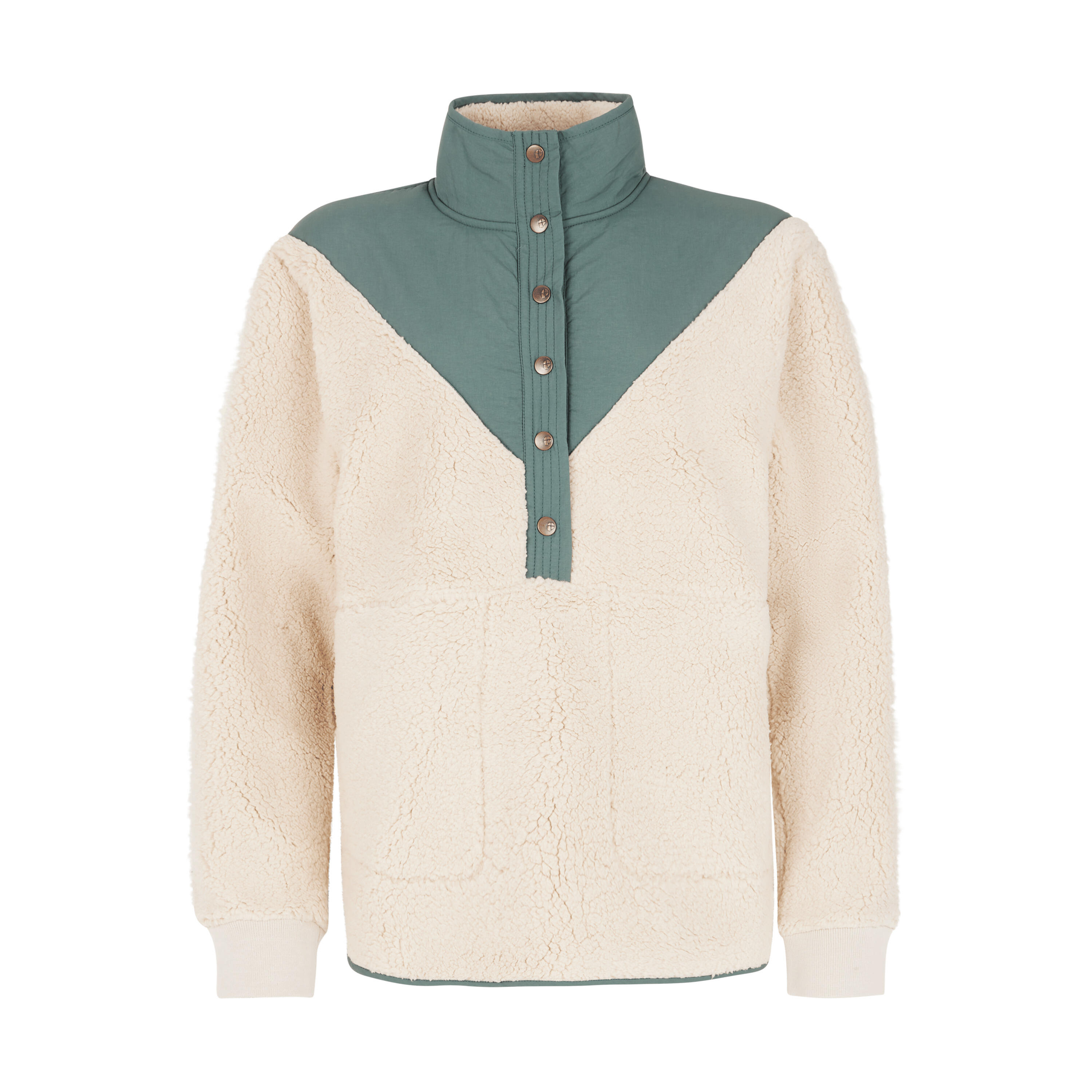 Polar 1/4 z guzikiem damski Protest Cyber