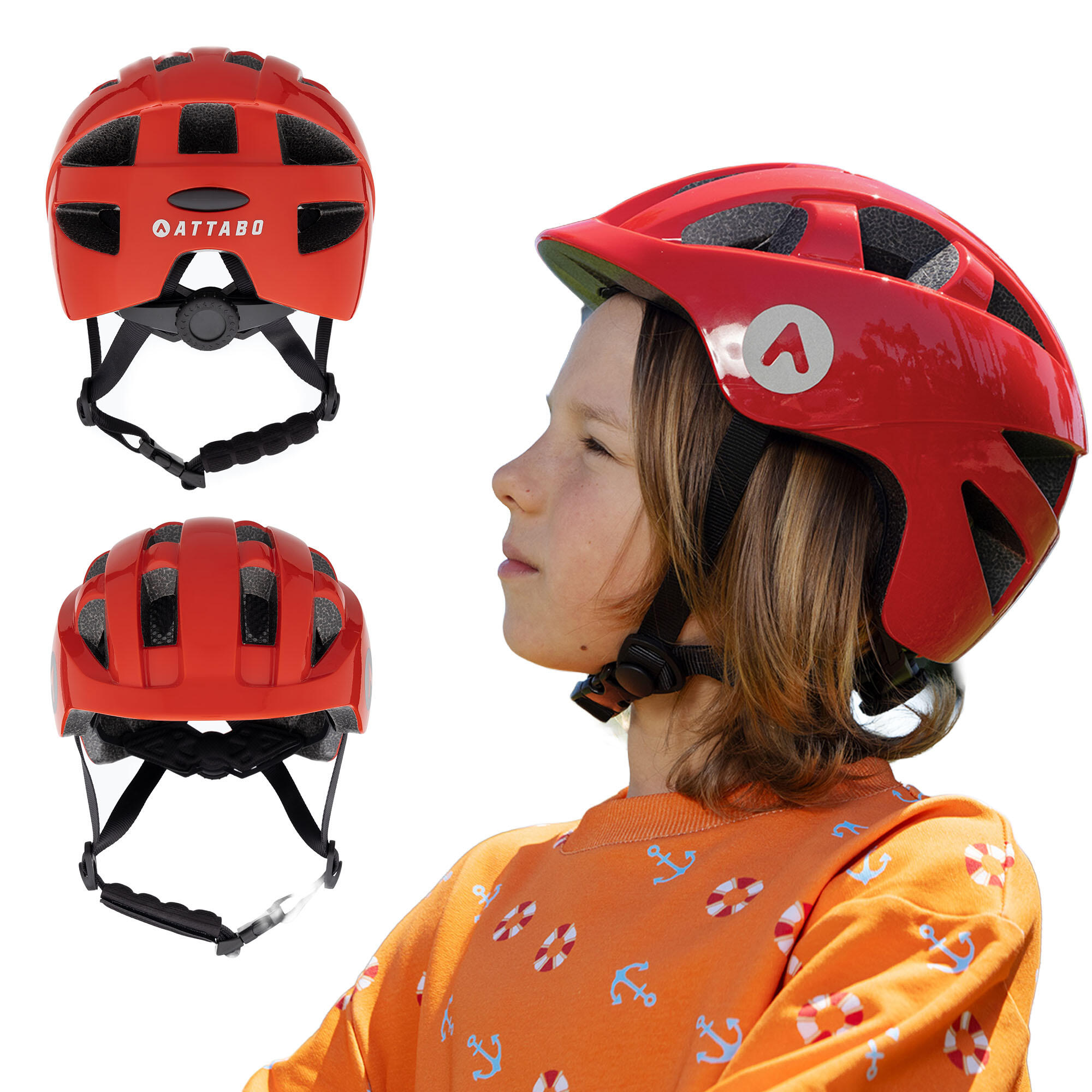 Kask rowerowy dziecięcy ATTABO K200