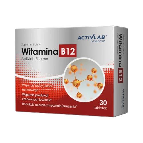 Witamina B12 w tabletkach Activlab Pharma