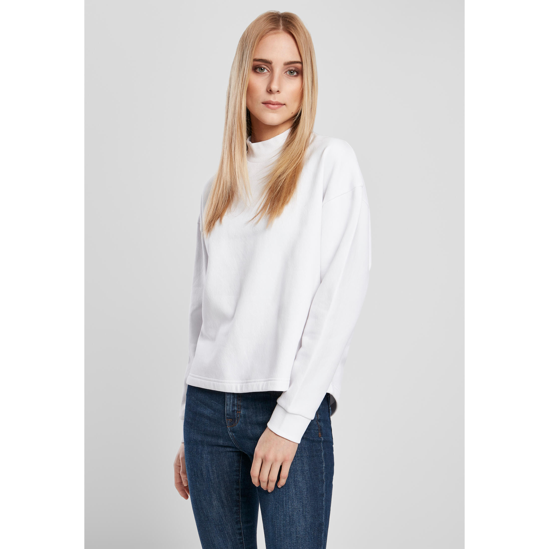 Bluza damska Urban Classics oversized high neck crew