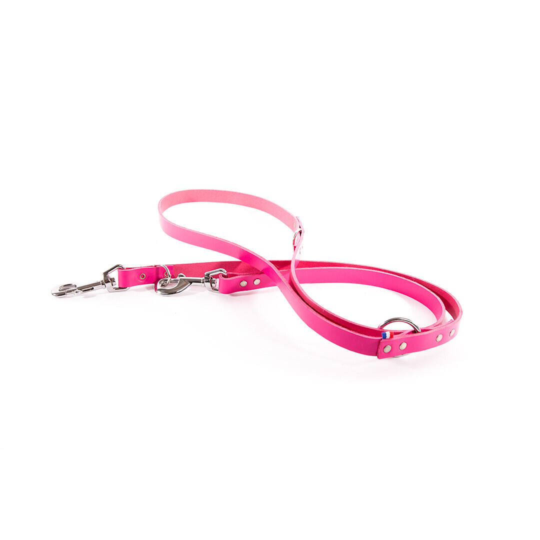 Dwustronna skórzana smycz dla psa Martin Sellier 499