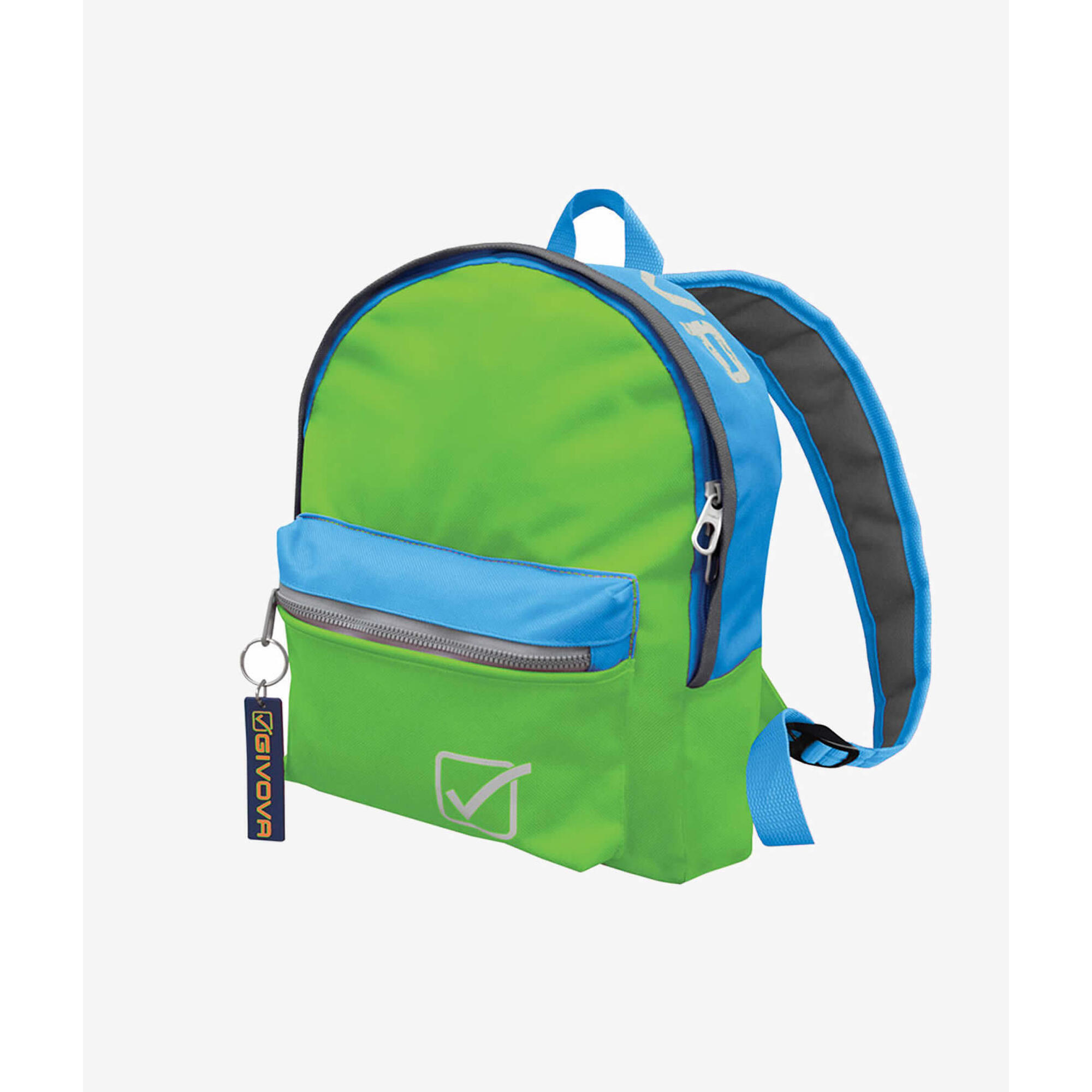 Plecak Givova University Mały Fluo Zielony/Turkusowy 31x25x11 cm