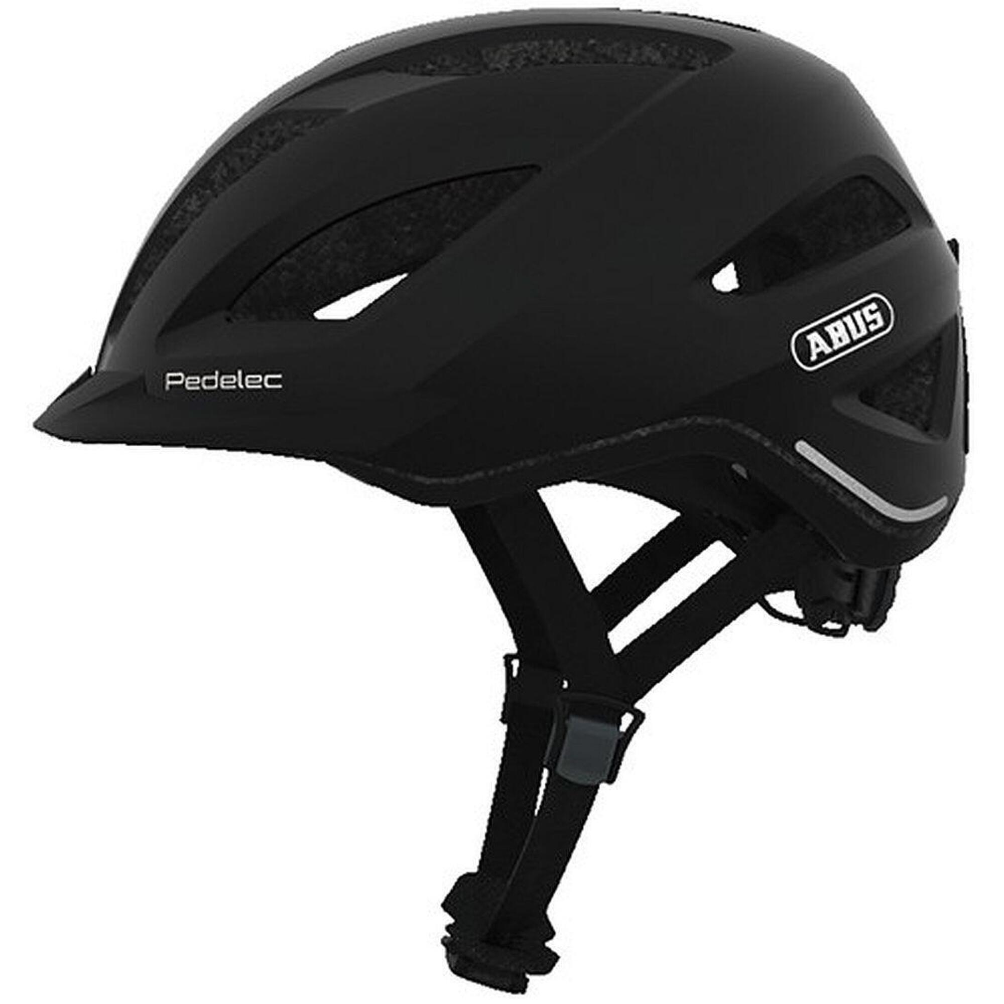 Kask rowerowy dla młodzieży i dorosłych „Pedelec 1.1”, czarny