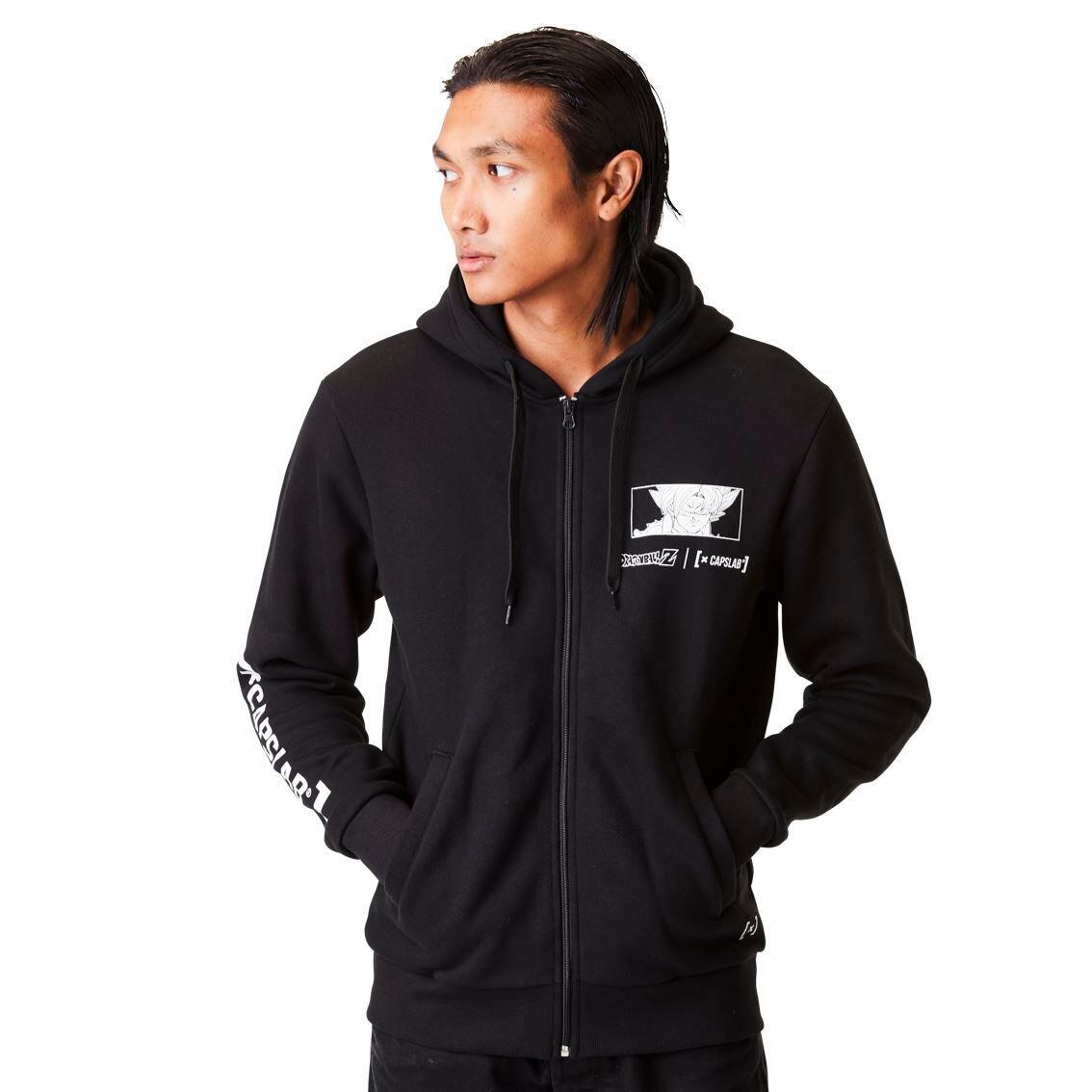 Bluza z kapturem i zamkiem błyskawicznym Capslab Dragon Ball Z Goku