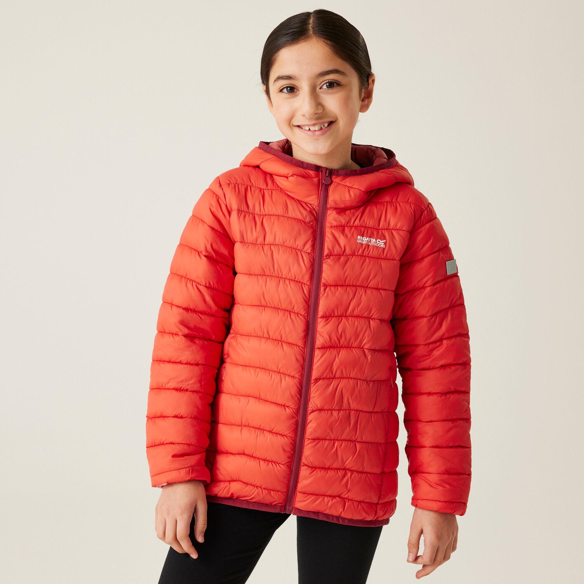 Marizion Kids Water Repellent Active Hooded Baffled Jacket Jacket