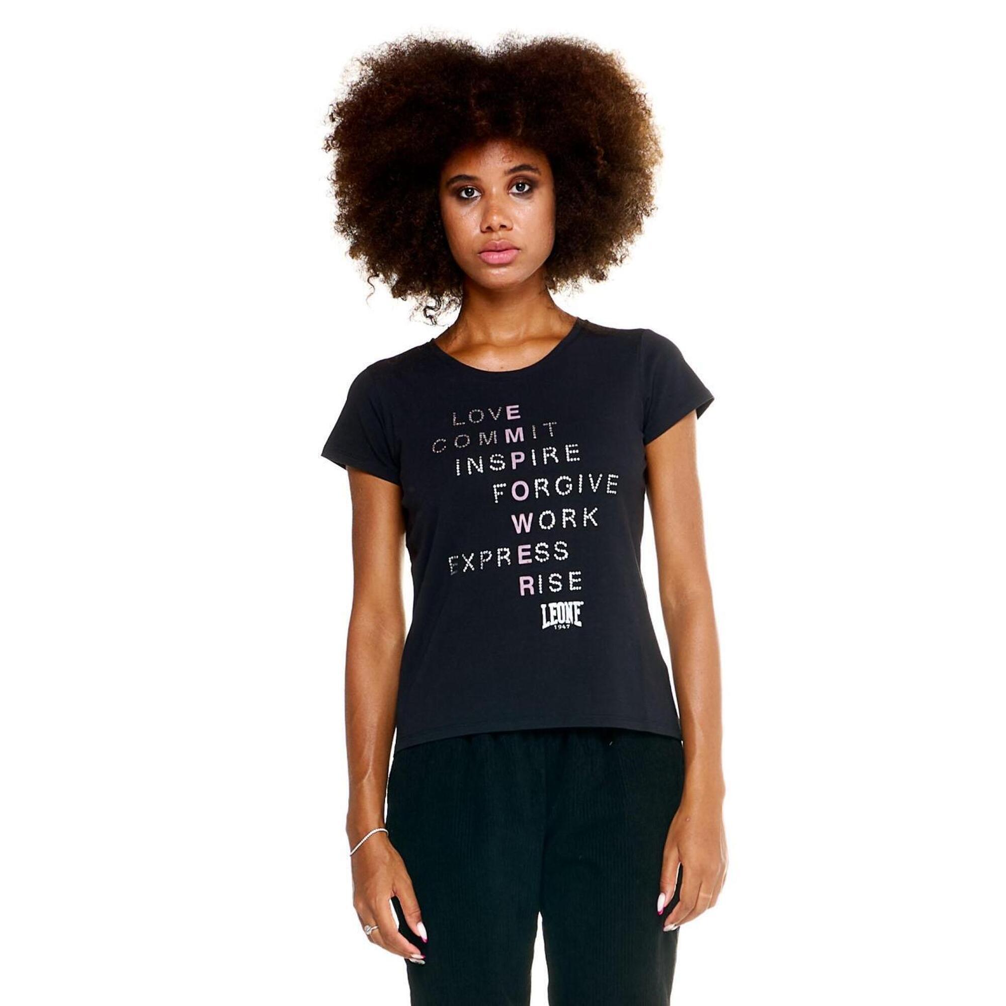 Damska koszulka Leone z krótkim rękawem Leisure