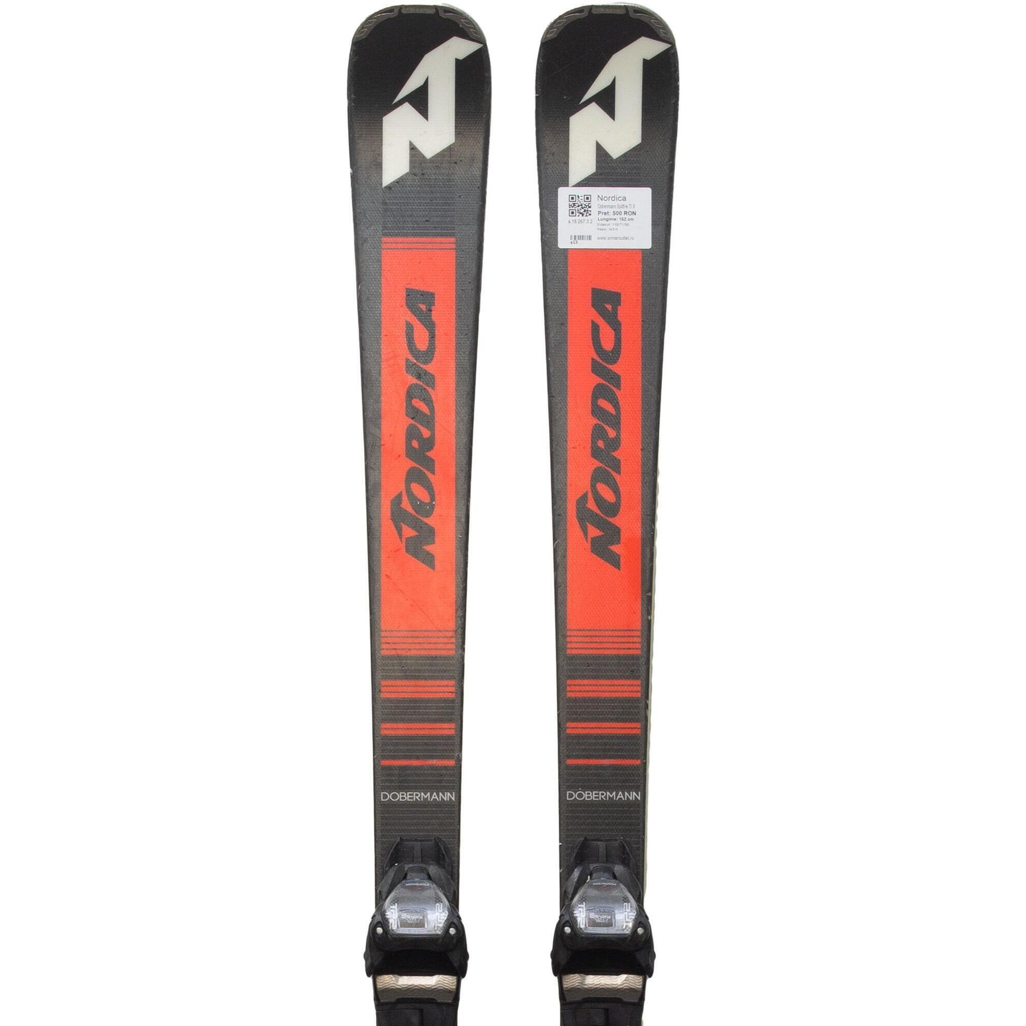 Second Life- Narty NORDICA Dobermann Spitfire TI X, 168 cm- Stan dobry