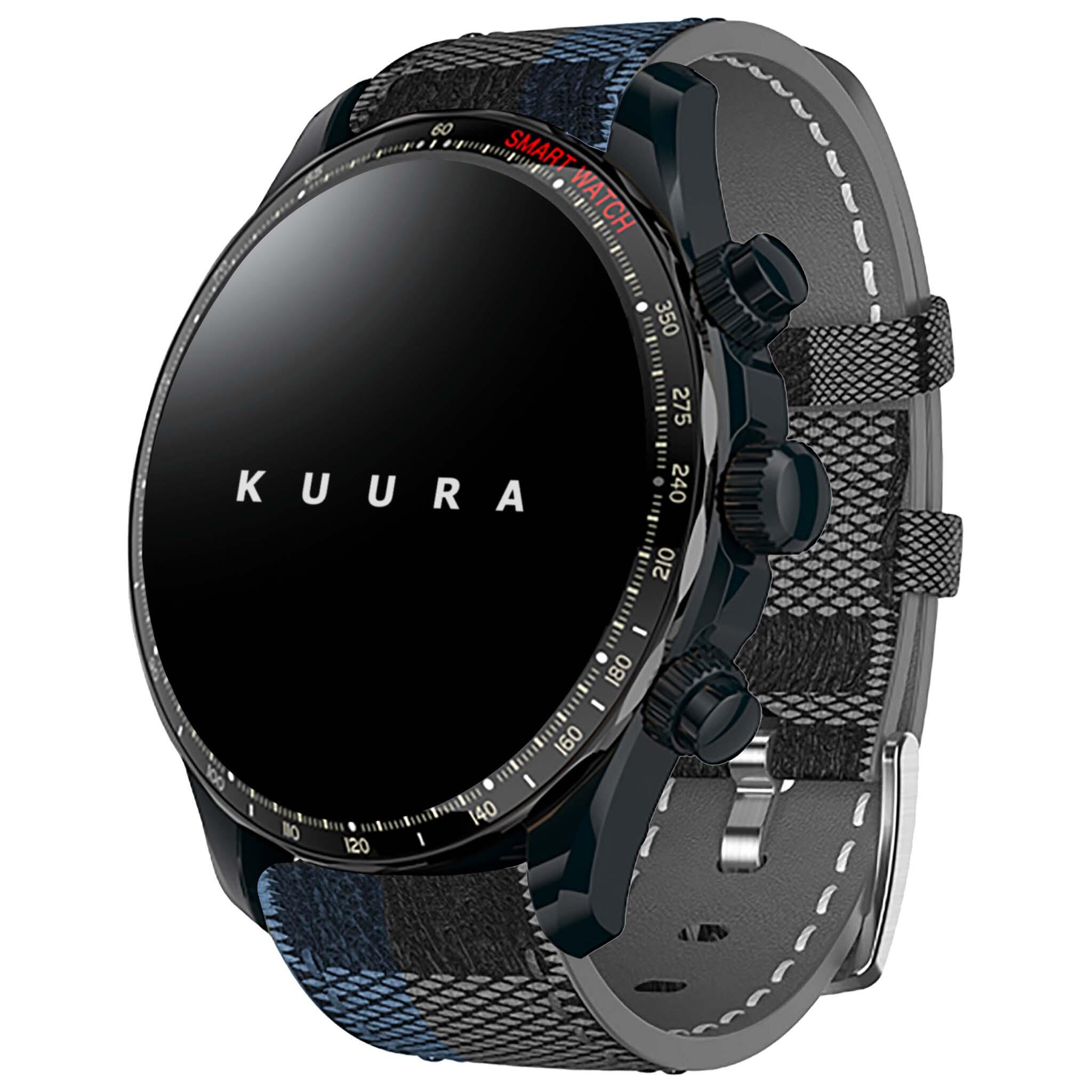 Kuura Smart Watch FM1 V3, Black