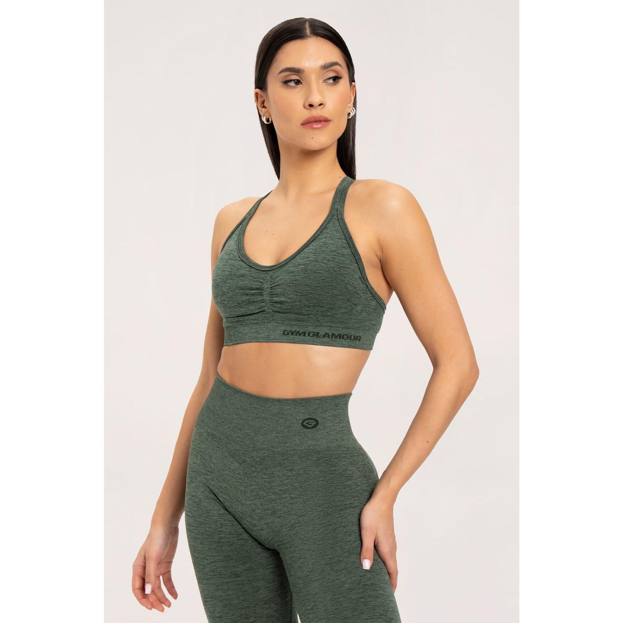 Stanik fitness cardio damski Gym Glamour seamless