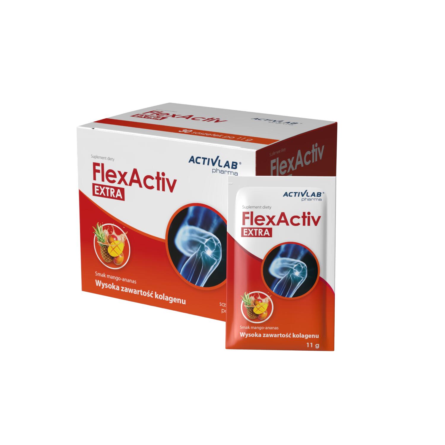 Kolagen FlexActiv Extra 30 saszetek mango-ananas Activlab Pharma