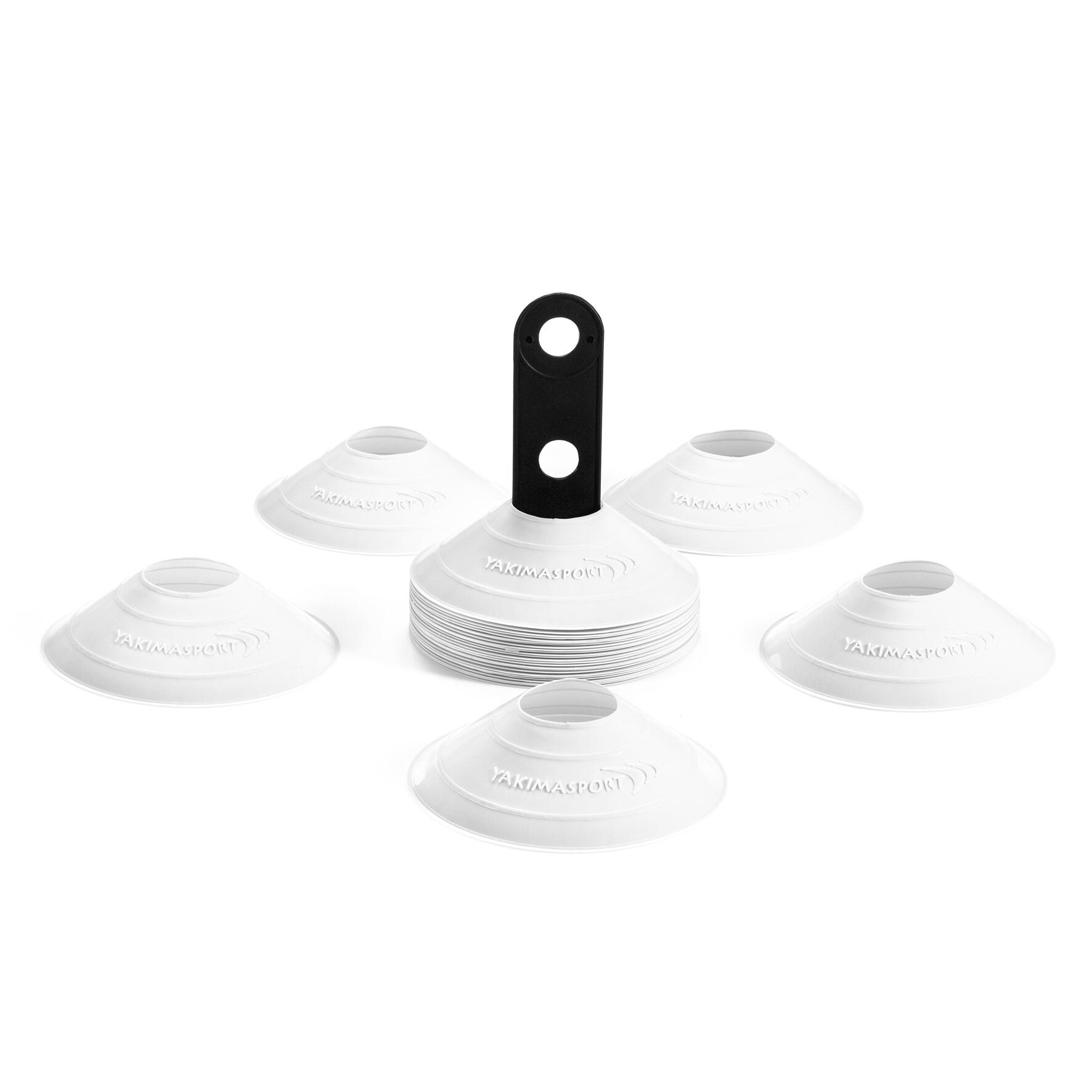 Wysepki do treningu piłki nożnej Yakima Sport 30 sztuk