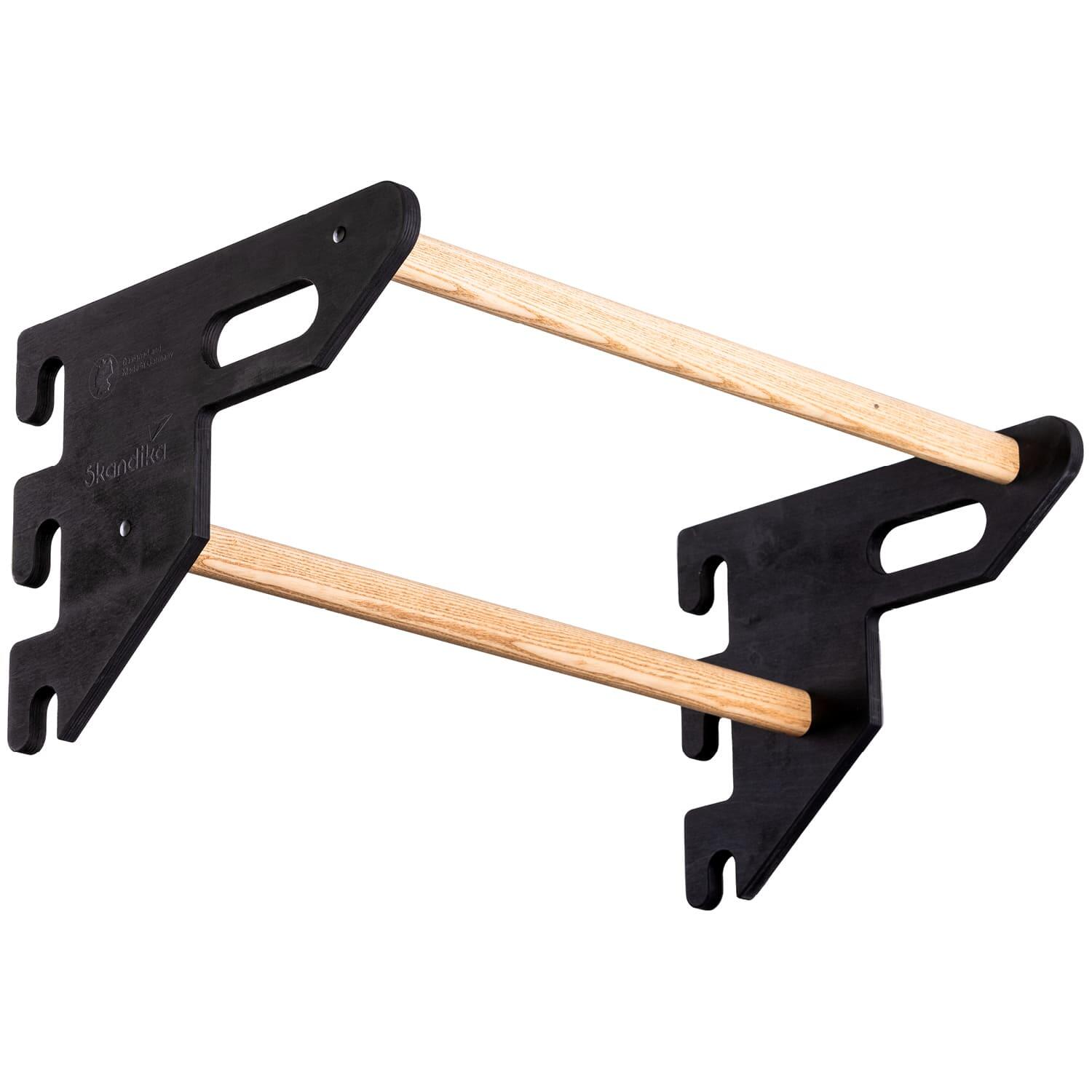 Drążek do podciągania Vira drewniany z dwiema poprzeczkami do drabinki