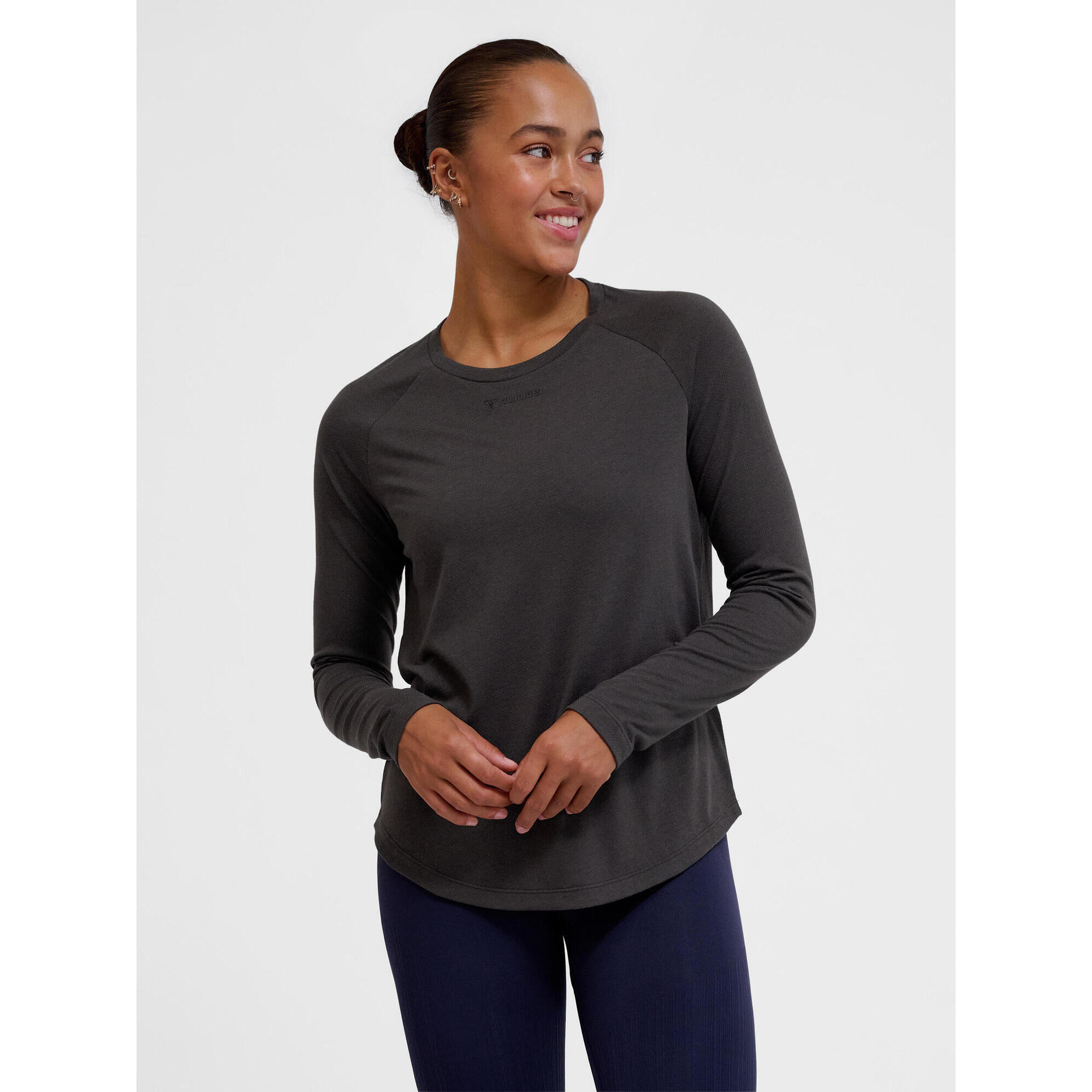 Damska koszulka z długim rękawem Hummel Vanja