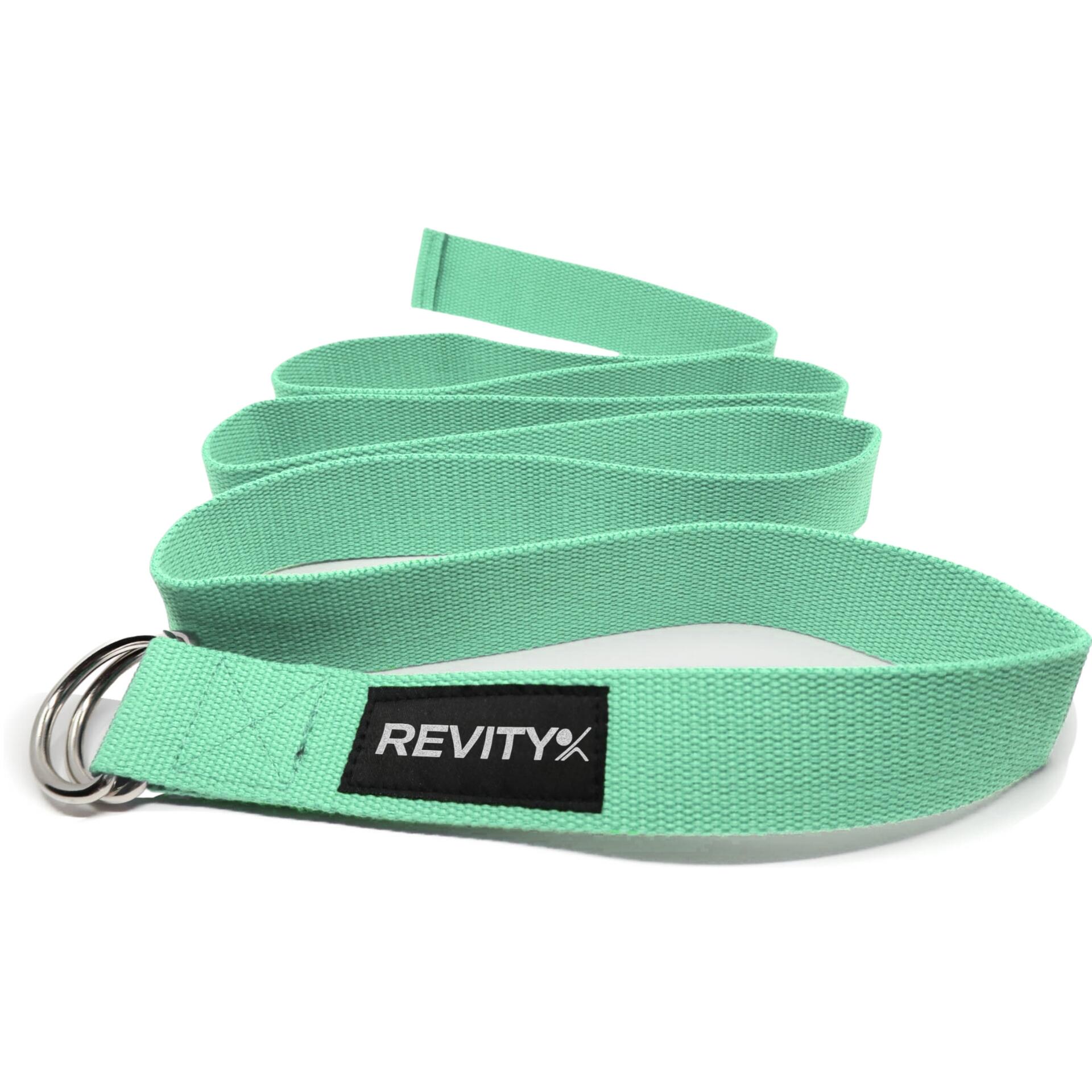 Pasek do jogi i pilatesu Revity 200 x 3.8 cm