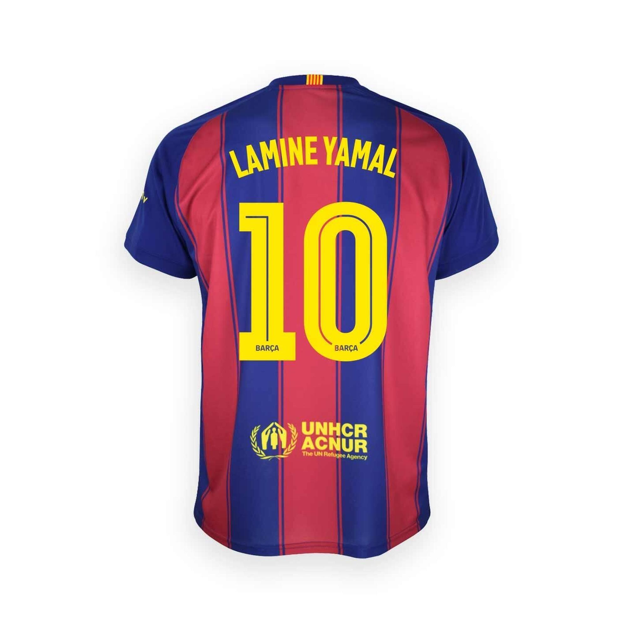 Koszulka domowa dla dzieci Lamine Yamal FC Barcelona 25/26