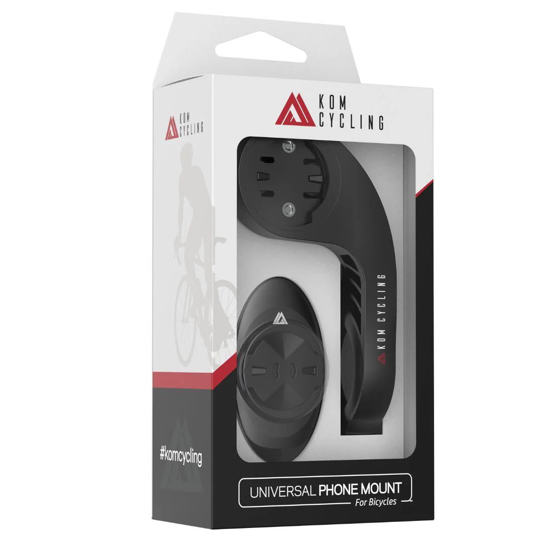 Uchwyt rowerowy do telefonu (zestaw) - KOM Cycling UPMK-01