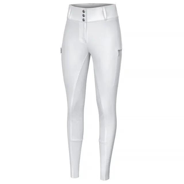 Bryczesy jeździeckie damskie EQUESTRIAN QUEEN Harrow 24SS z pełnym lejem