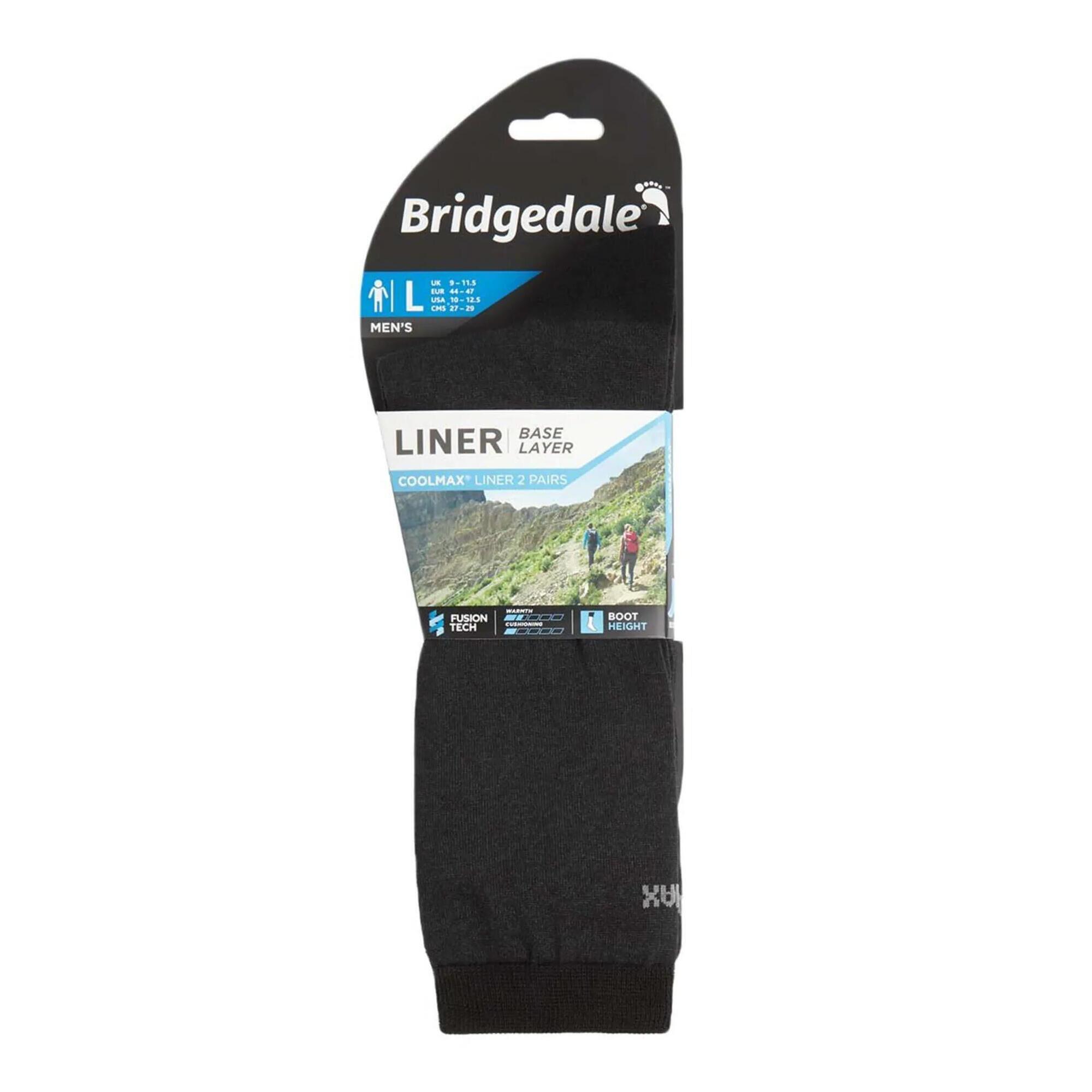 Skarpety do turystyki damskie Bridgedale LINER BL COOL 2 pary