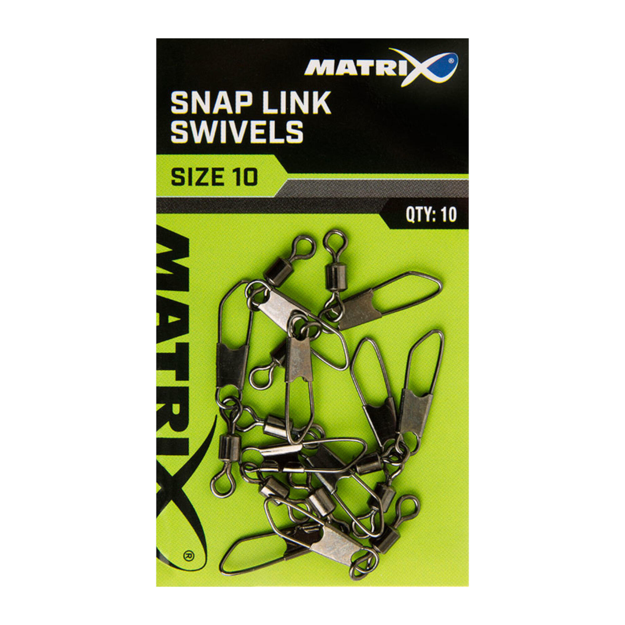 Agrafka Z Krętlikiem Matrix Link Swivels R. 14