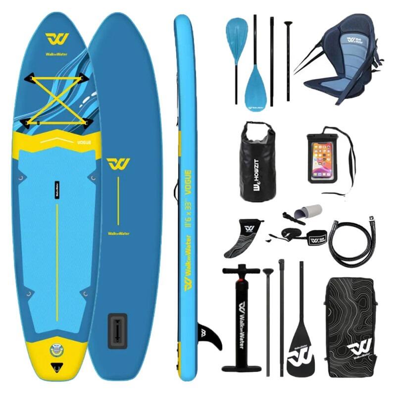 Kompletny Kajak Wiosłowy Nadmuchiwany Wow Vogue 11.6 Do 2 Osób