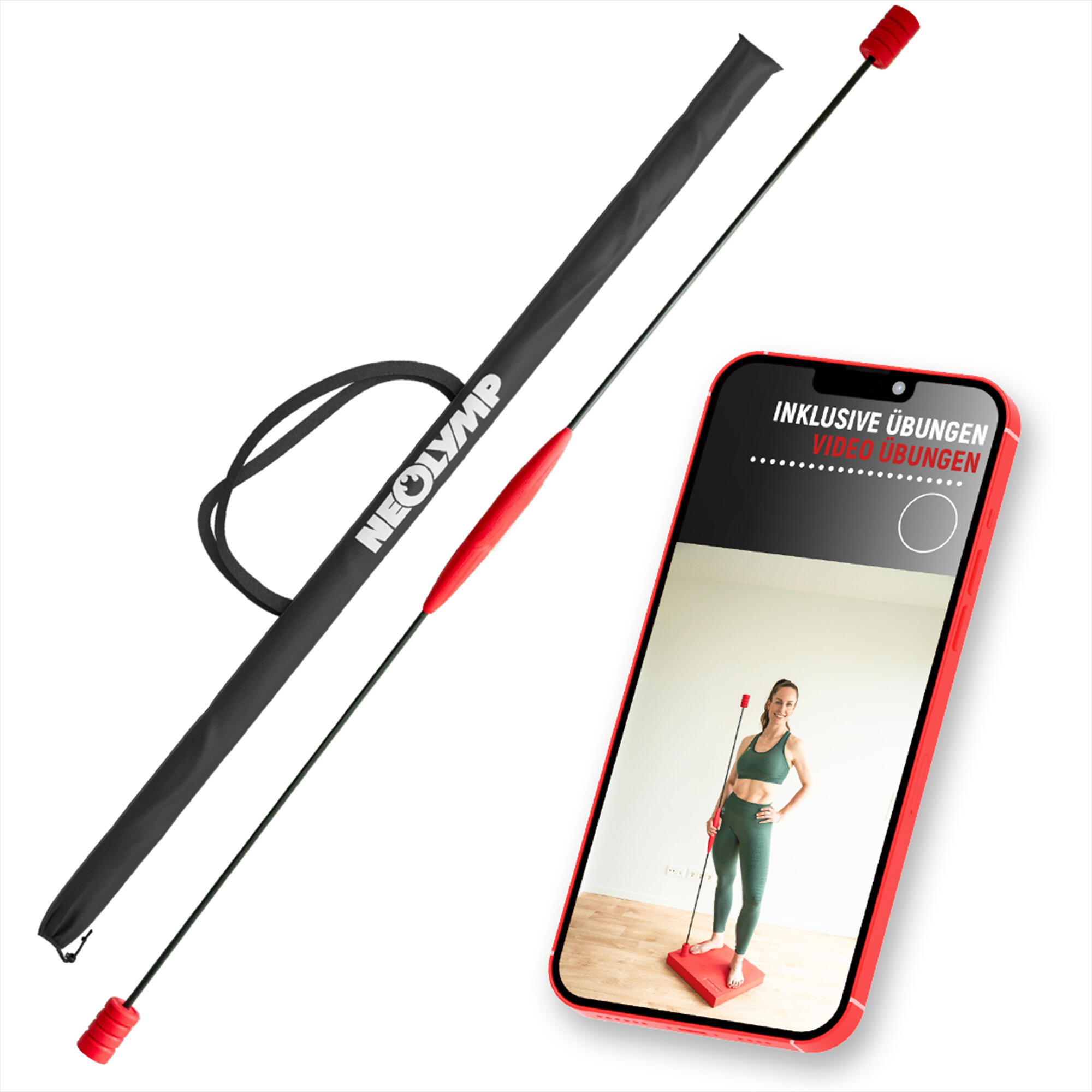 Trener z ergonomicznym uchwytem, przyrząd do ćwiczeń wibracyjnych Schwingstab