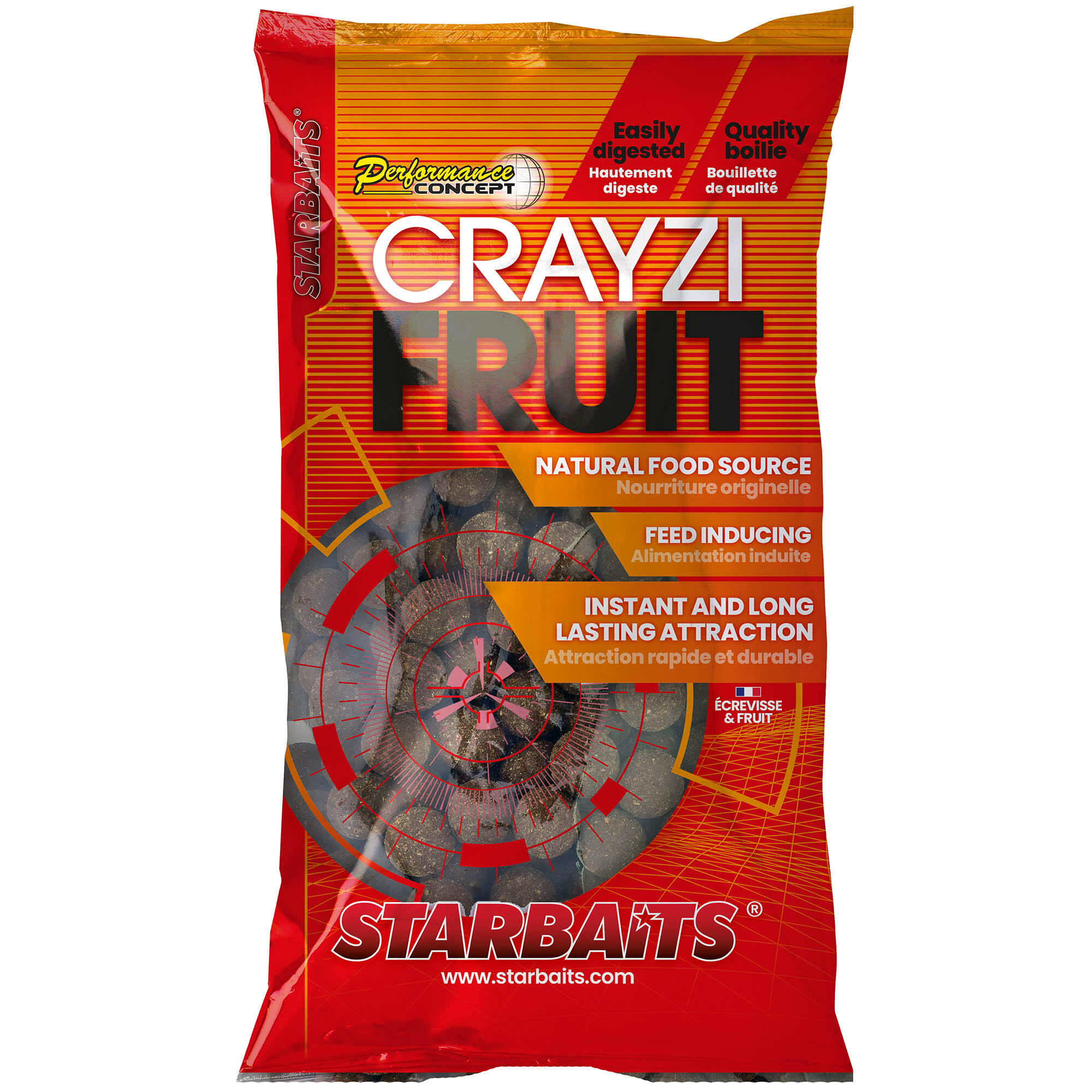Kulki Zanętowe Proteinowe Starbaits Pc Crayzi Fruit 10Mm 250G