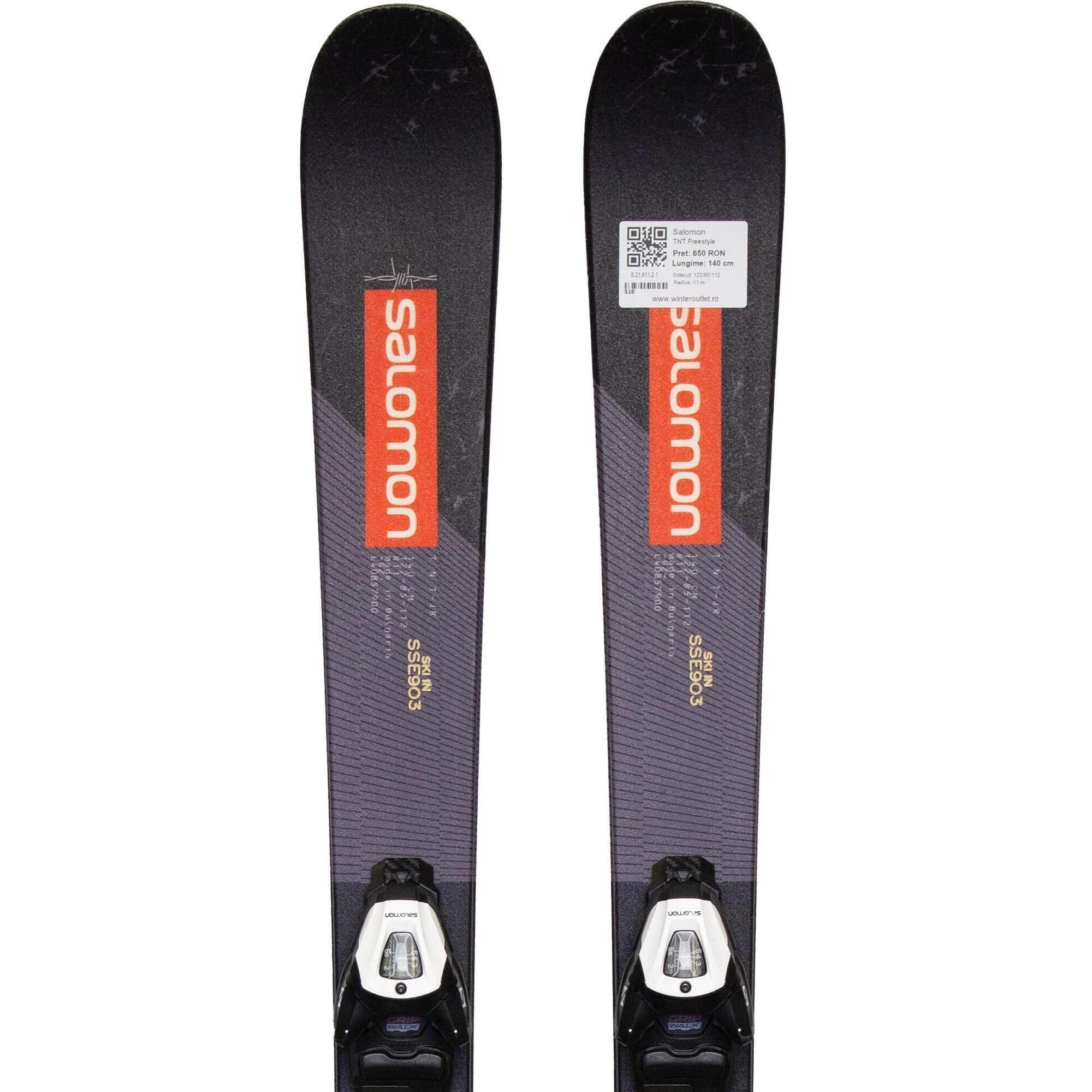 Second Life- Narty SALOMON TNT Freestyle, 130 cm - Stan bardzo dobry