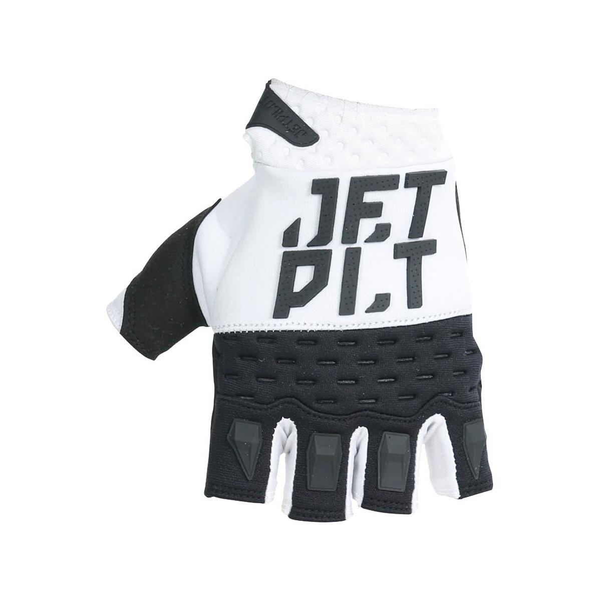 Rękawiczki Jetpilot Race RX Glove Short Finger White Black