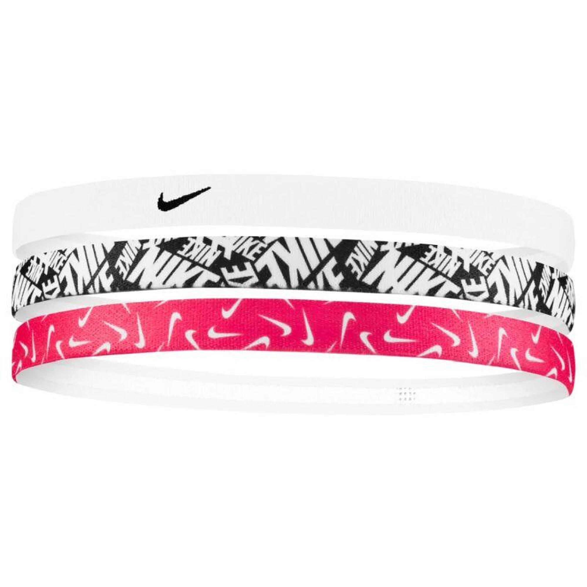 Opaska na głowę Nike Printed Headbands 3 szt.