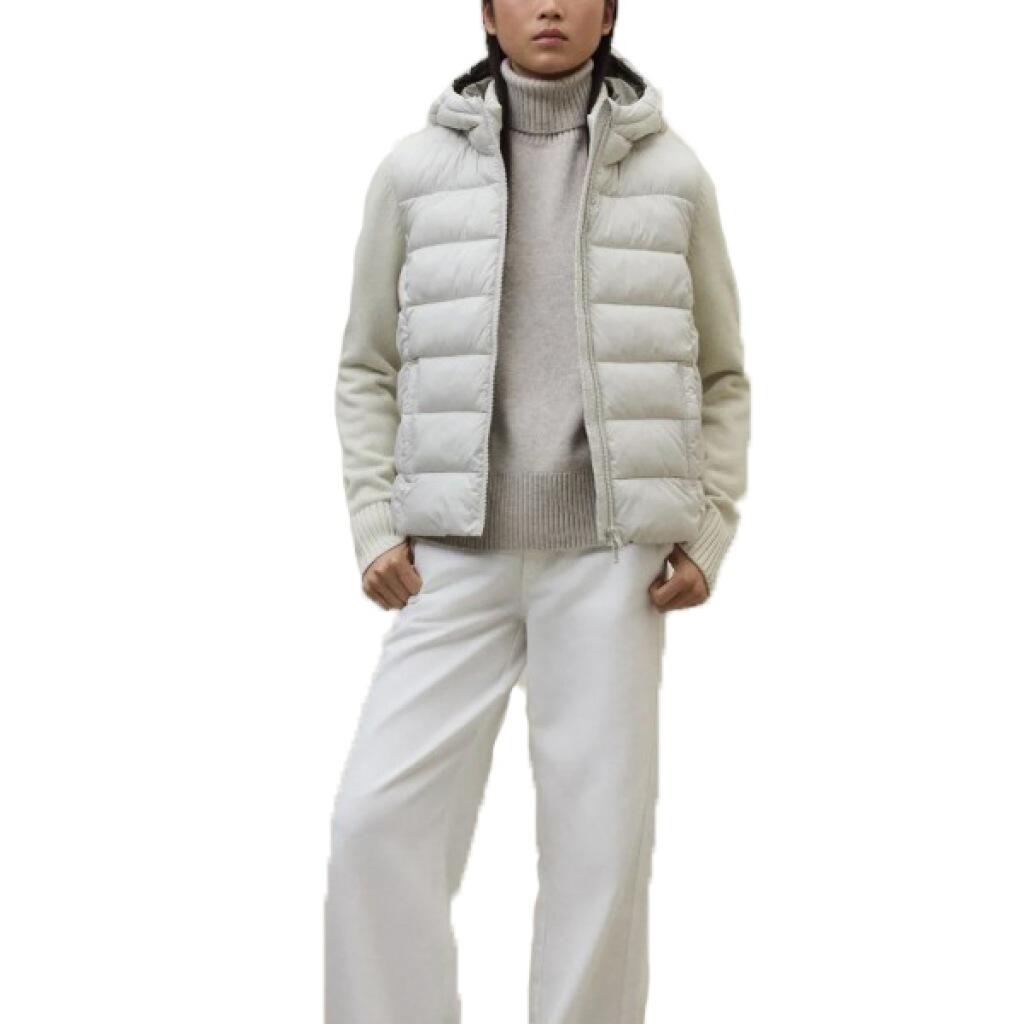 Kurtka ECOALF DENALI HYBRID WOMA Biały