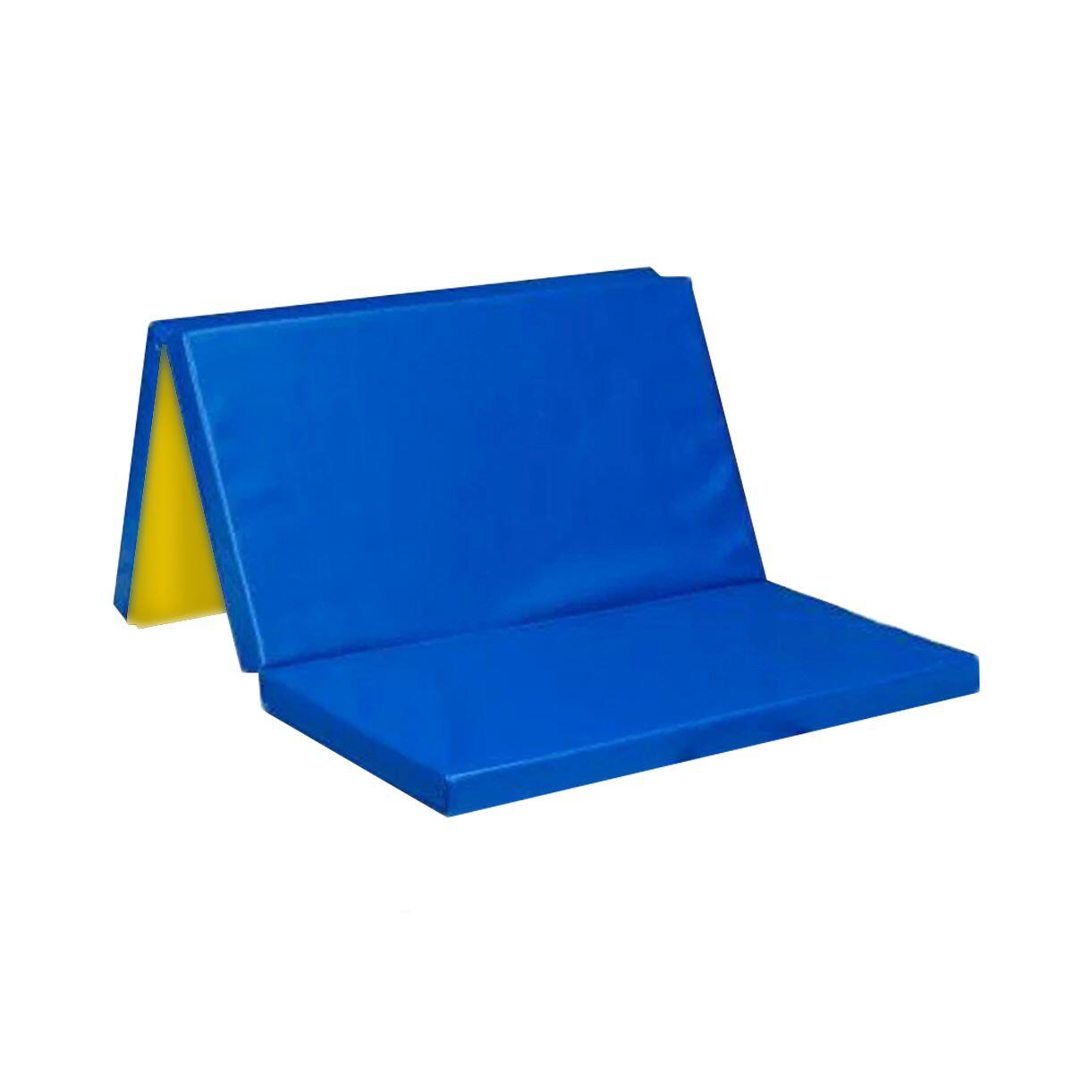 materac gimnastyczny 150х100х5 cm trzyczęściowy