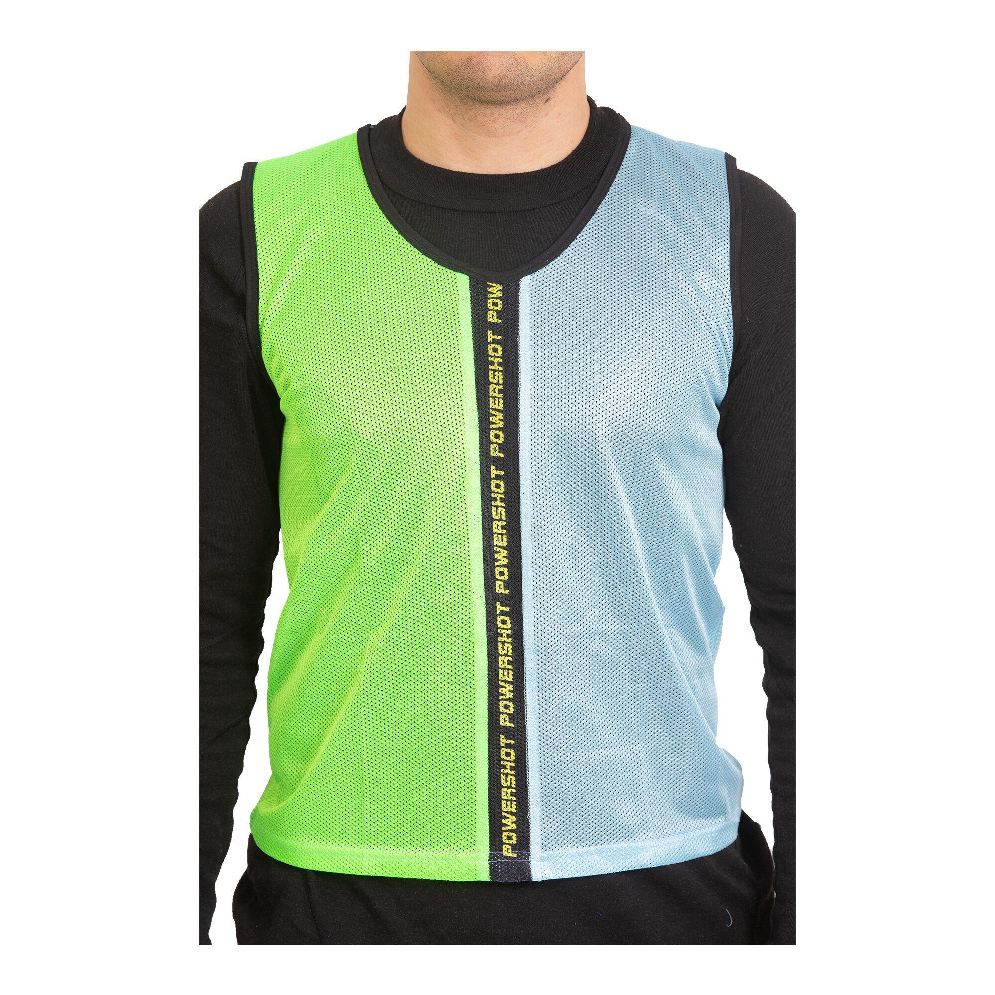 Zestaw 12 dwukolorowych ortalionów POWERSHOT - rozmiar dla dorosłych