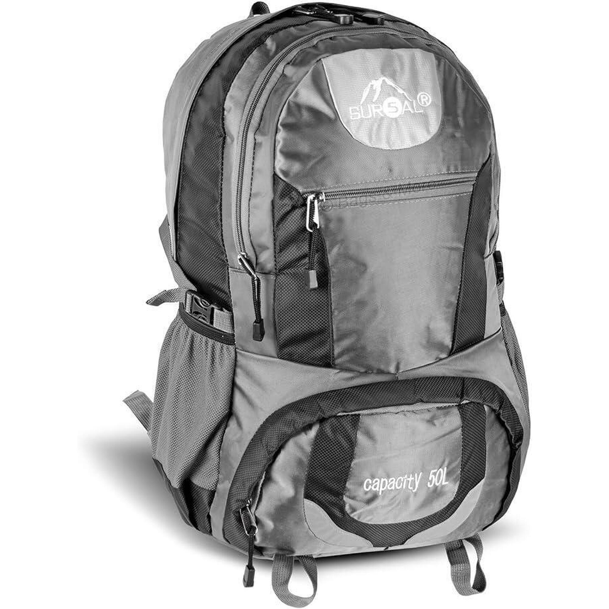 Plecak Sur5al Yukon 50L Szary - Idealny dla Miłośników Wędrówek