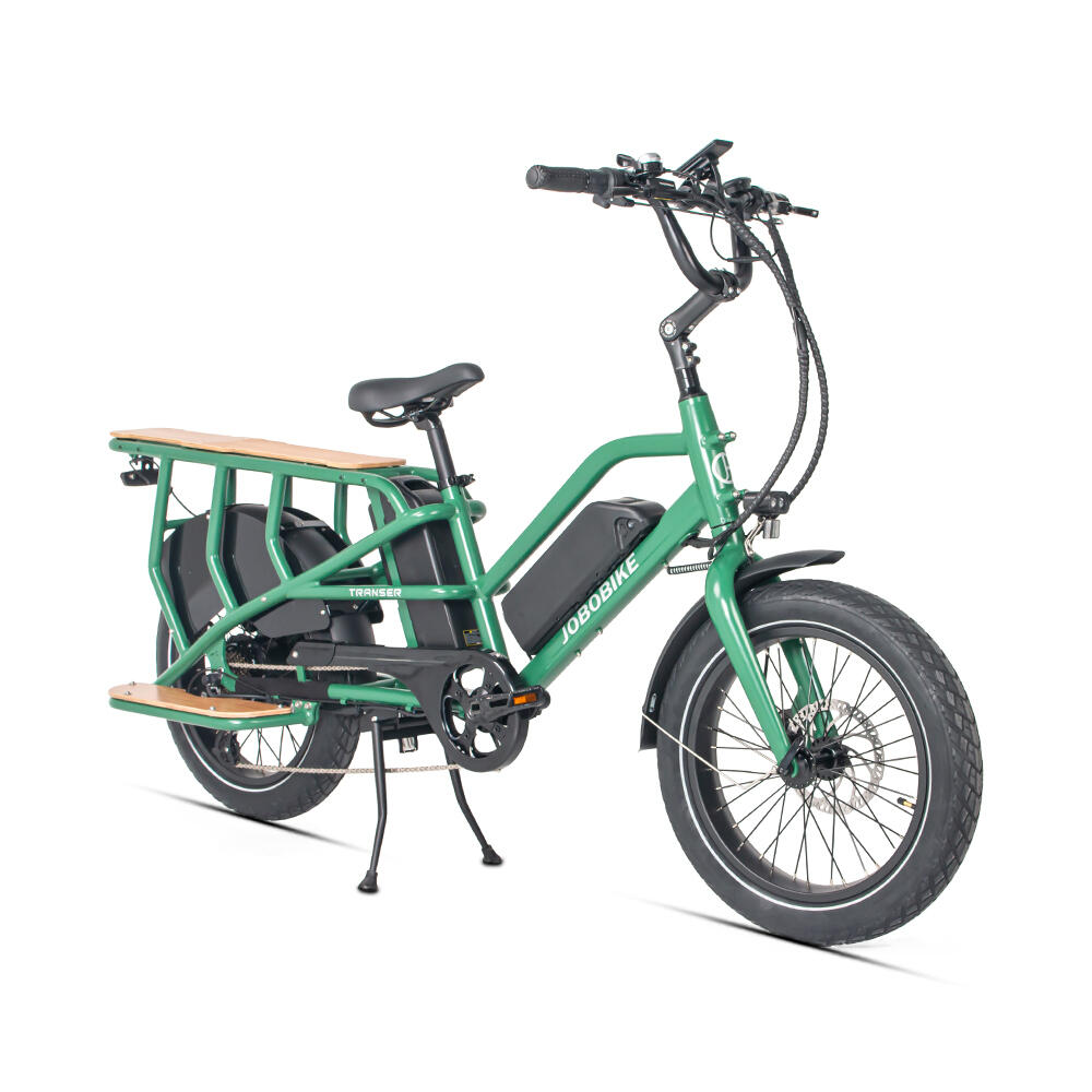 JOBOBIKE Transer Elektryczny rower towarowy dla rodziny z podwójnym akumulatorem