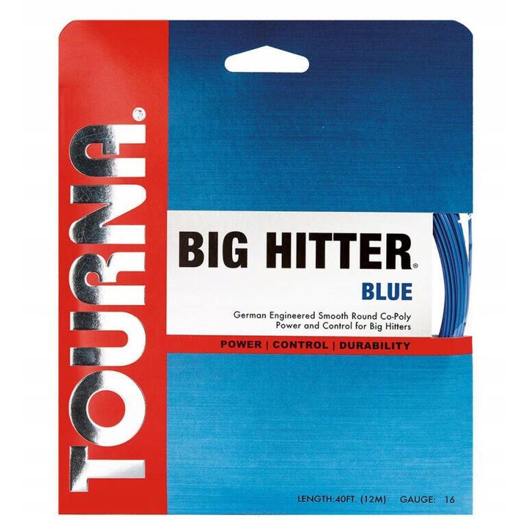 Naciąg tenisowy Tourna Big Hitter Blue 1.25 - niebieski